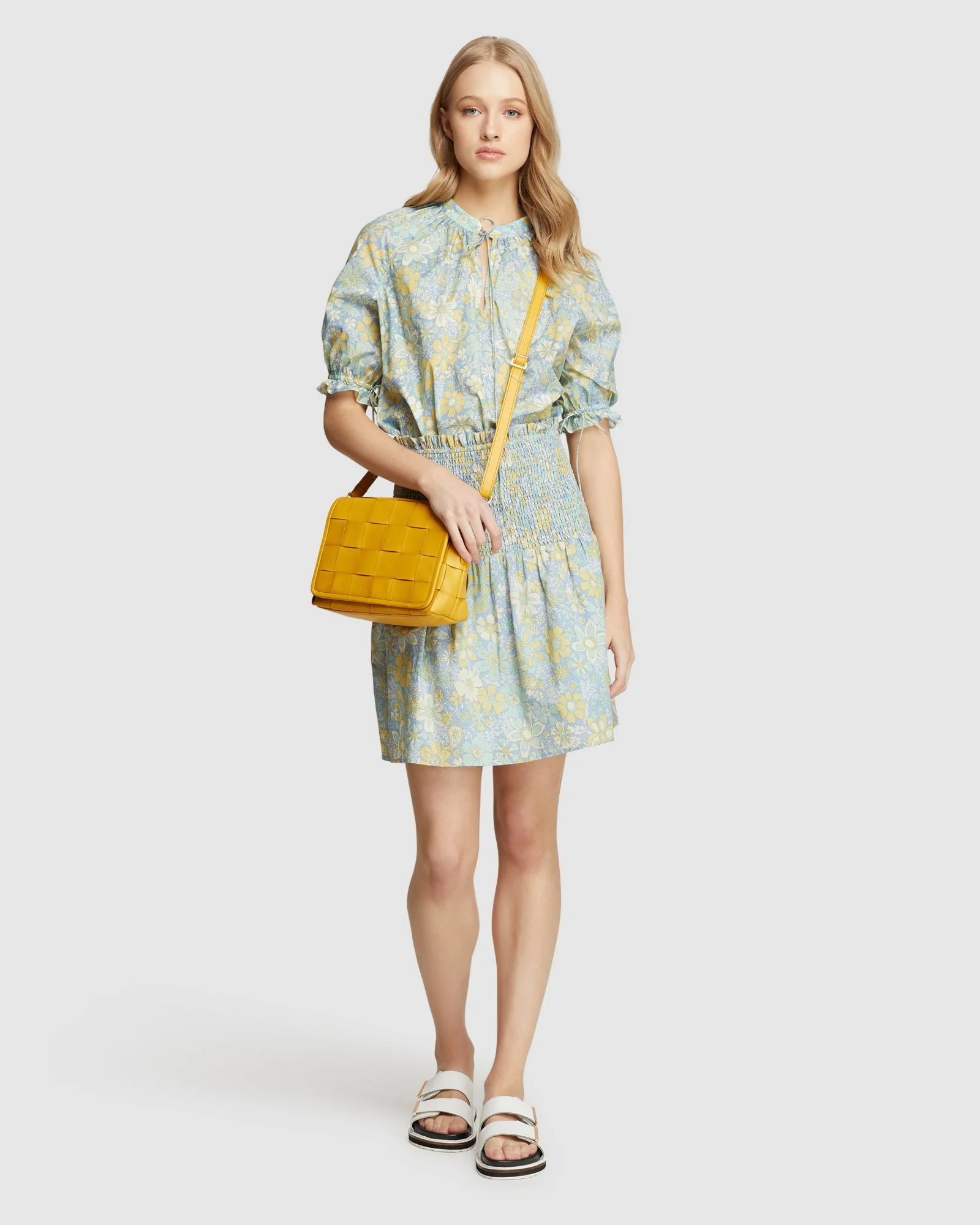 Exist Cotton Shirring Skirt - Image 5