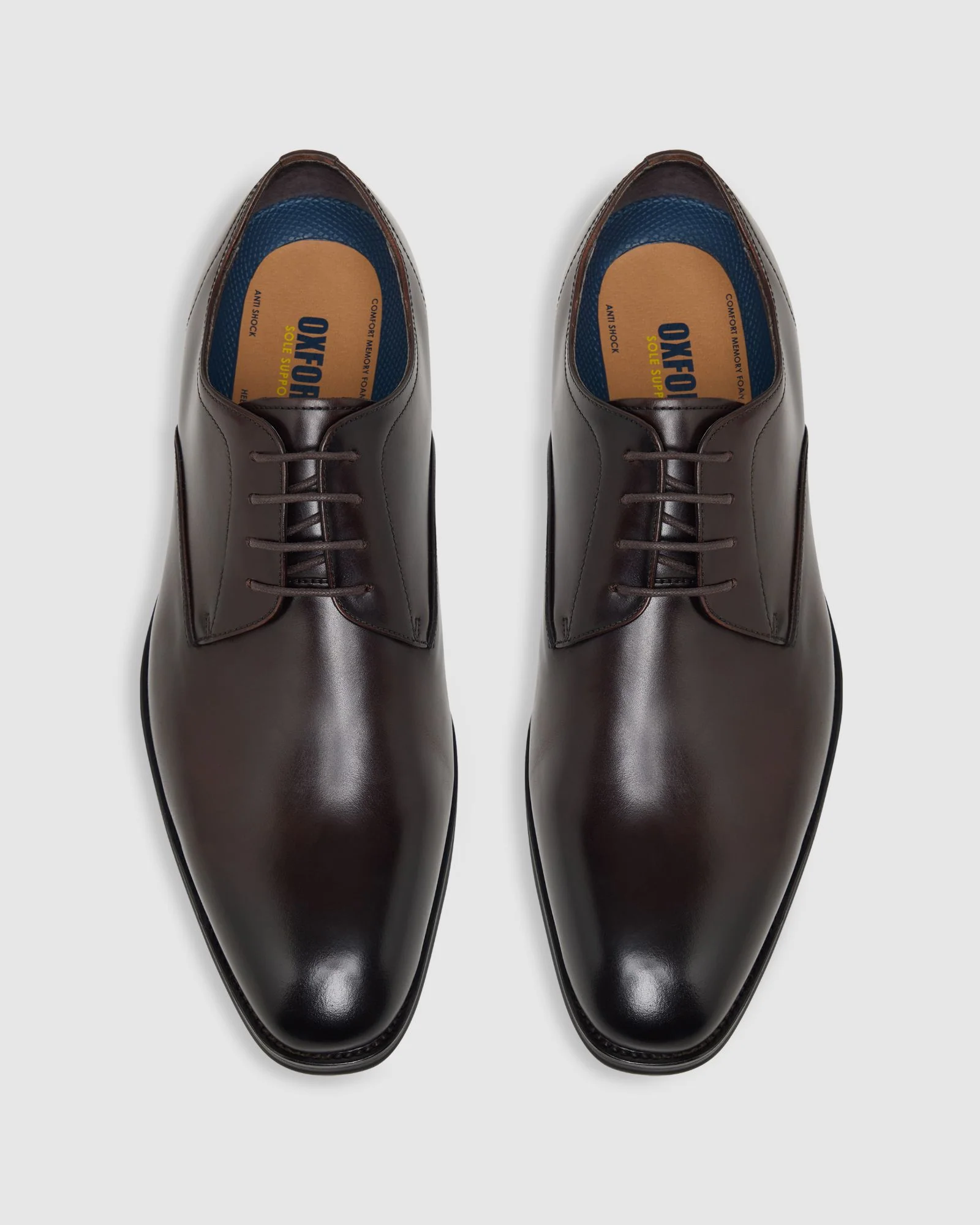 Ezra Lace Up Leather Derby Shoe - Image 5