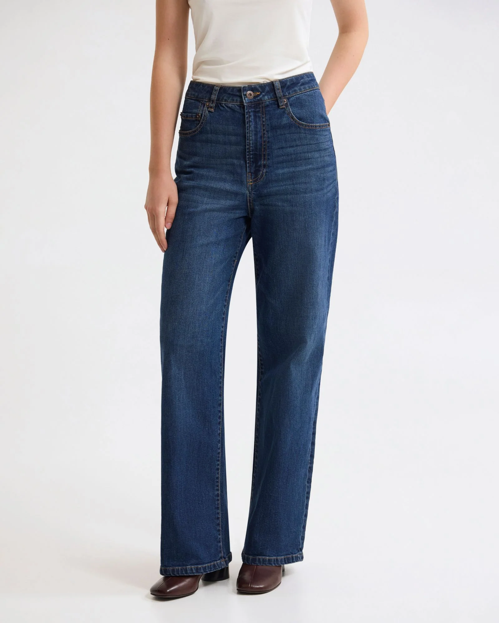 Farah Stretch Denim Jeans - Image 2