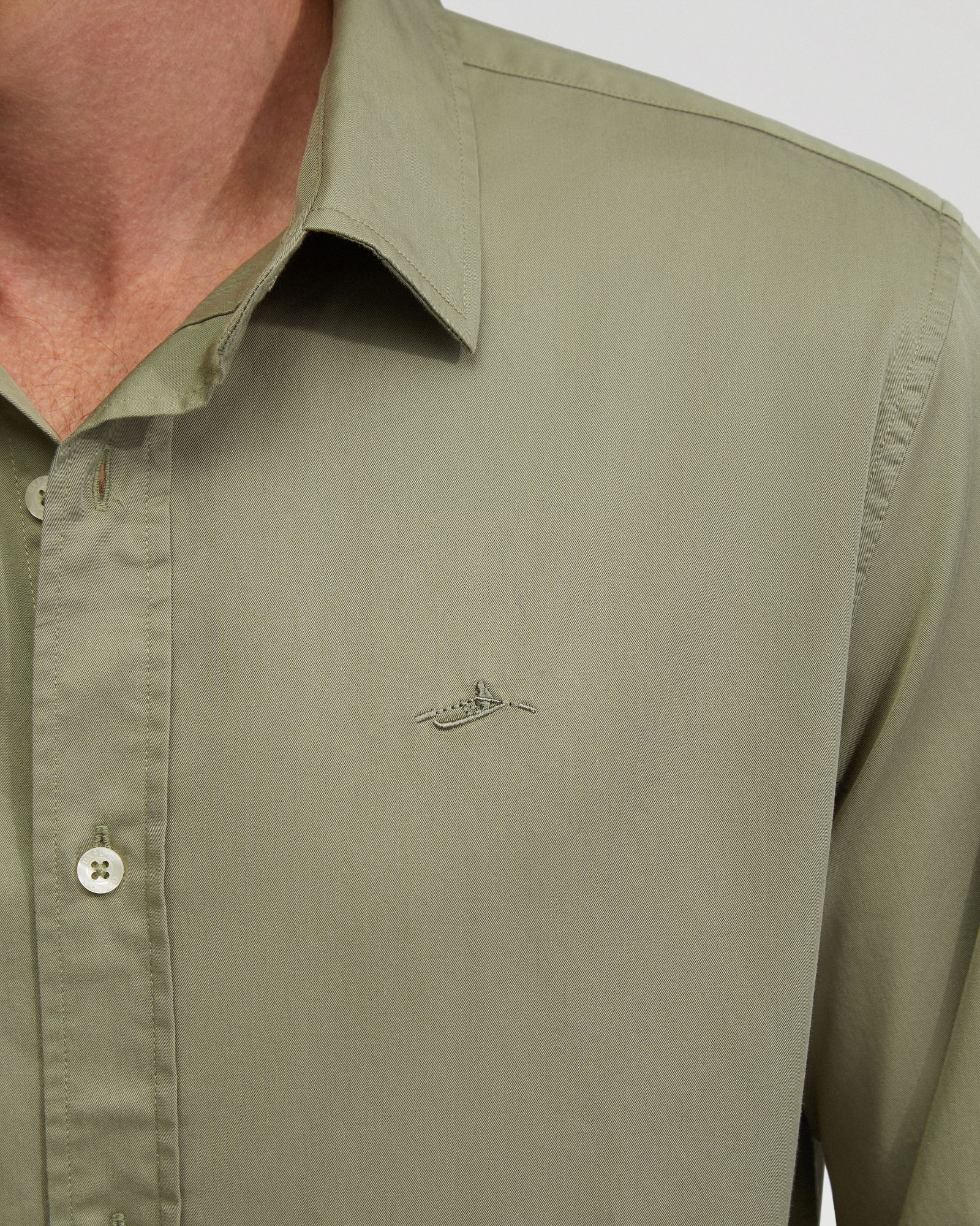 Fergus Fine Twill Cotton Shirt - Image 12