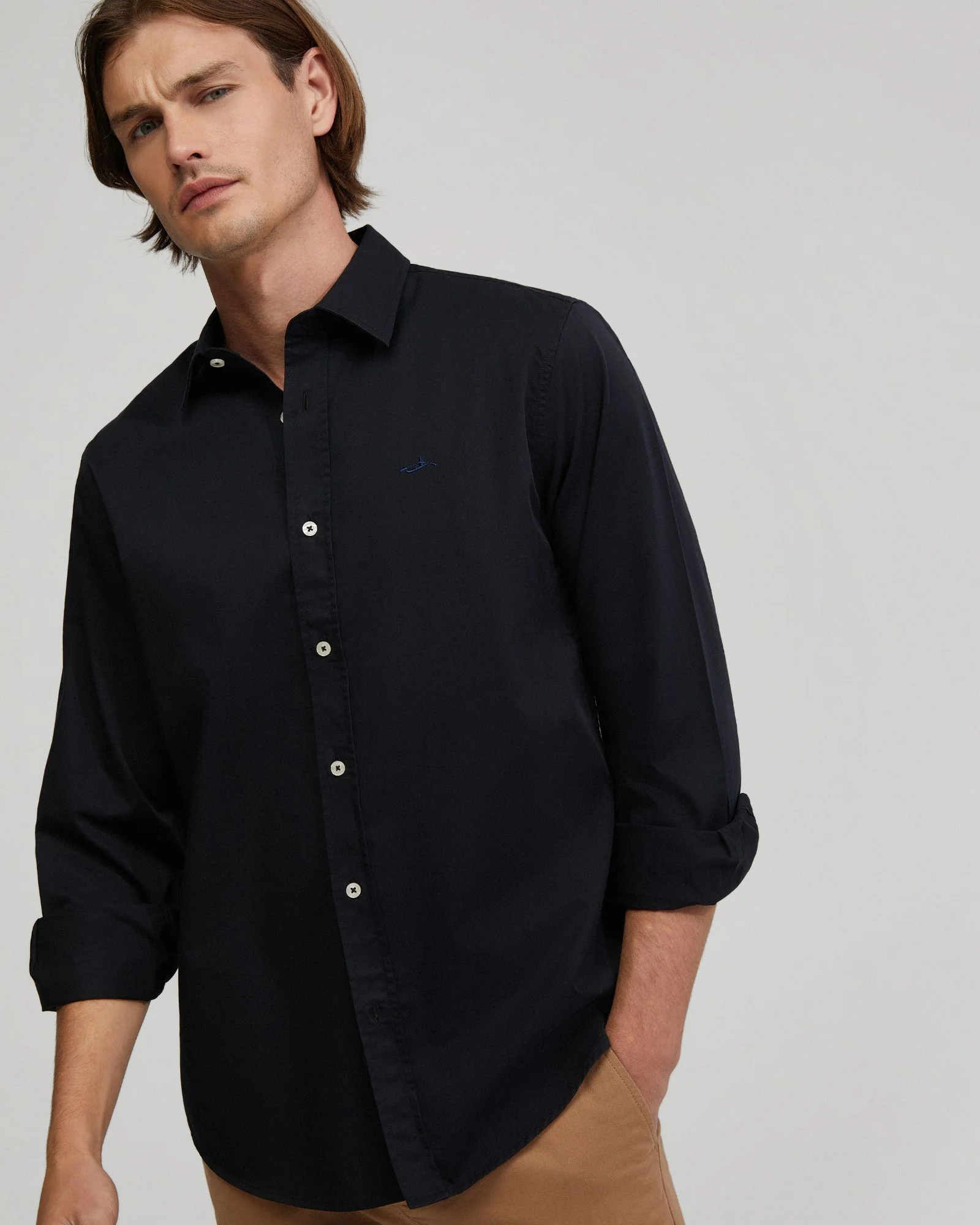 Fergus Fine Twill Cotton Shirt - Image 4