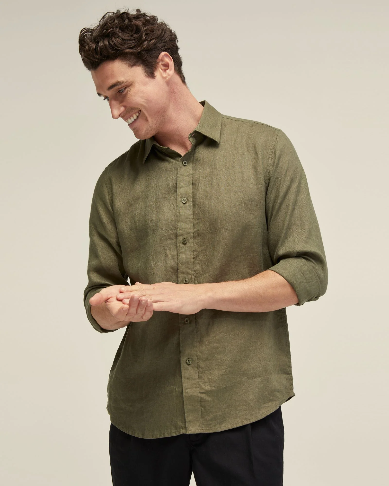Fergus Pure Linen Shirt - Image 10