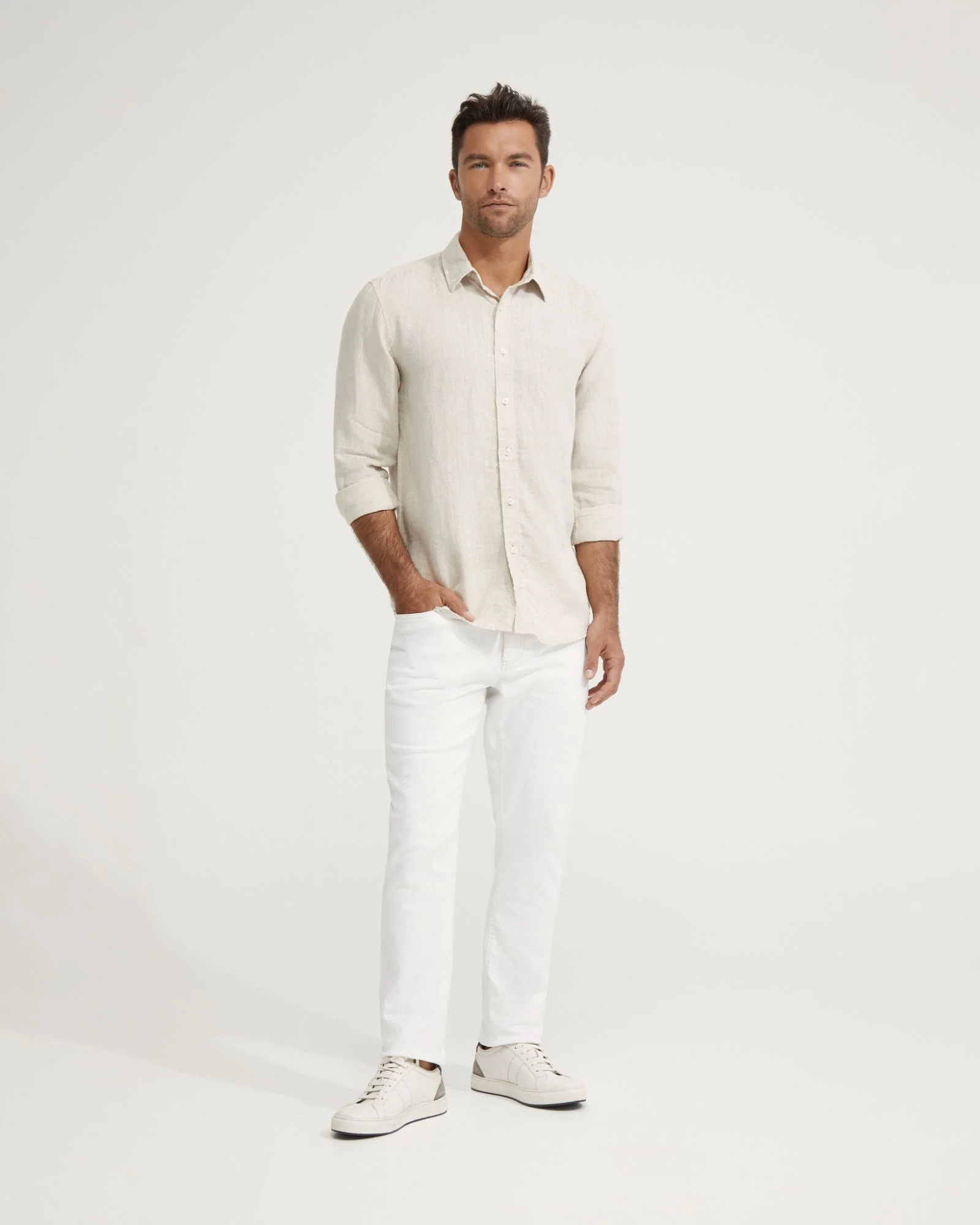 Fergus Pure Linen Shirt - Image 13
