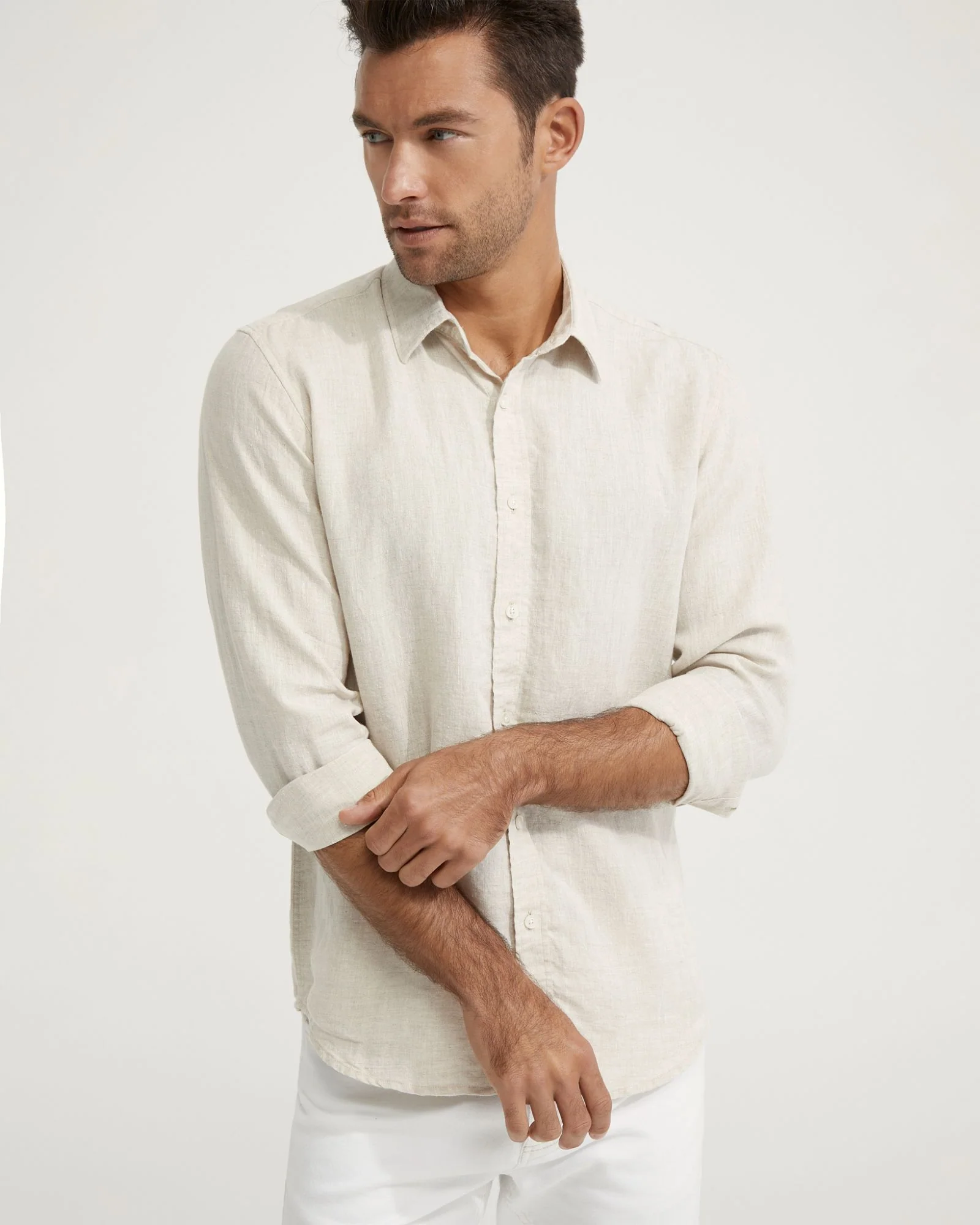 Fergus Pure Linen Shirt - Image 16