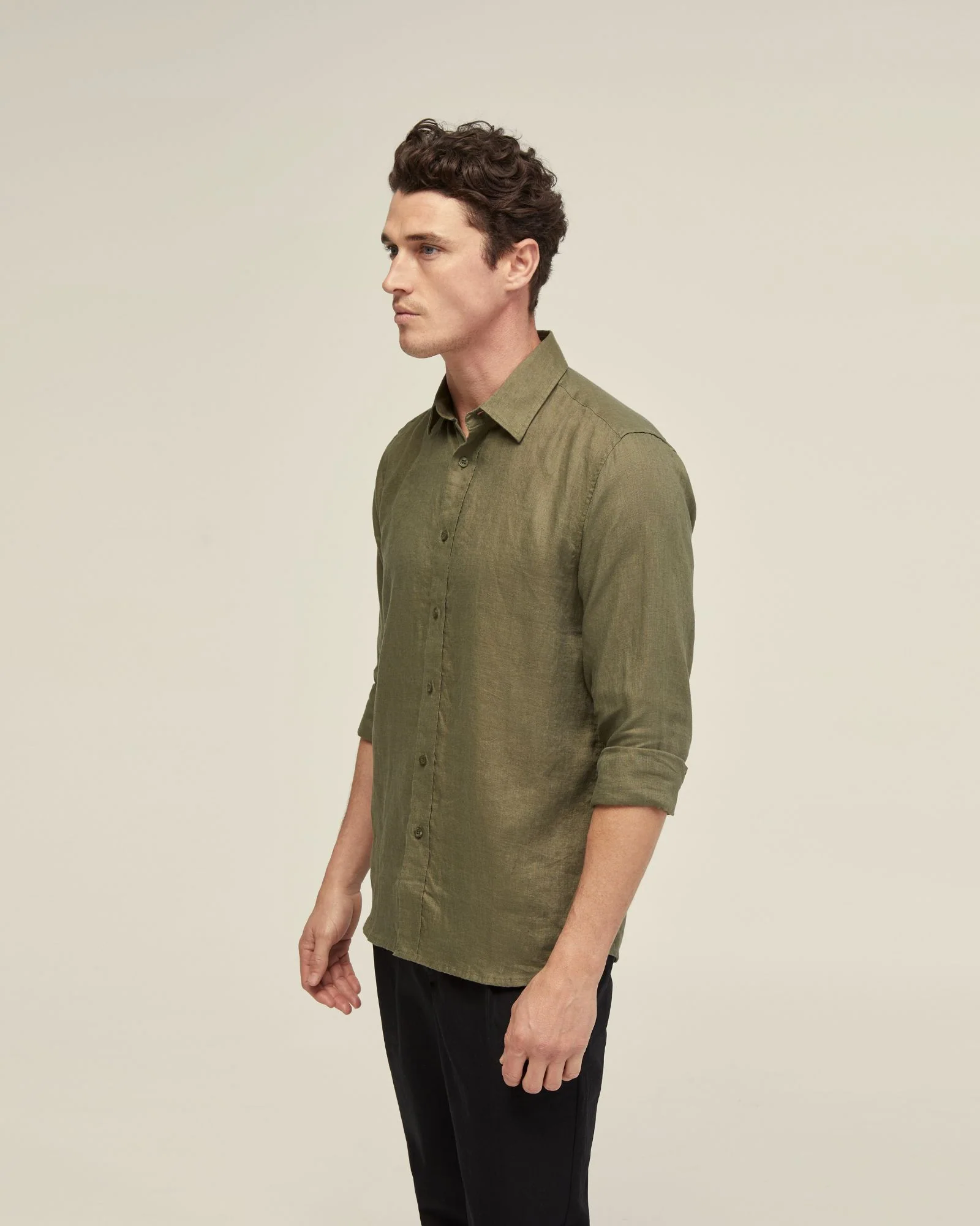 Fergus Pure Linen Shirt - Image 8