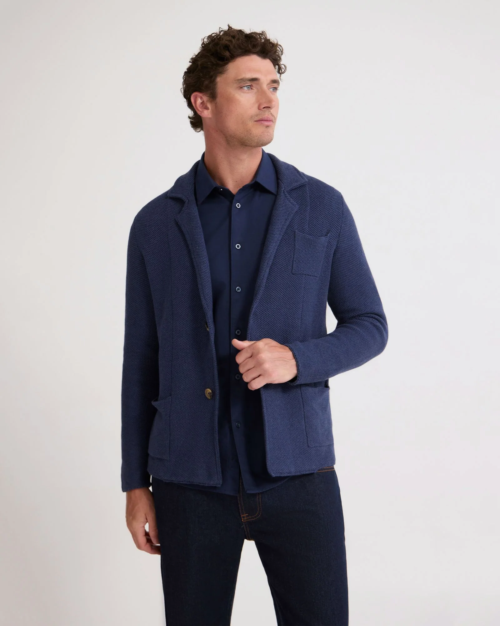 Fernando Cotton Boxy Cardigan - Image 6
