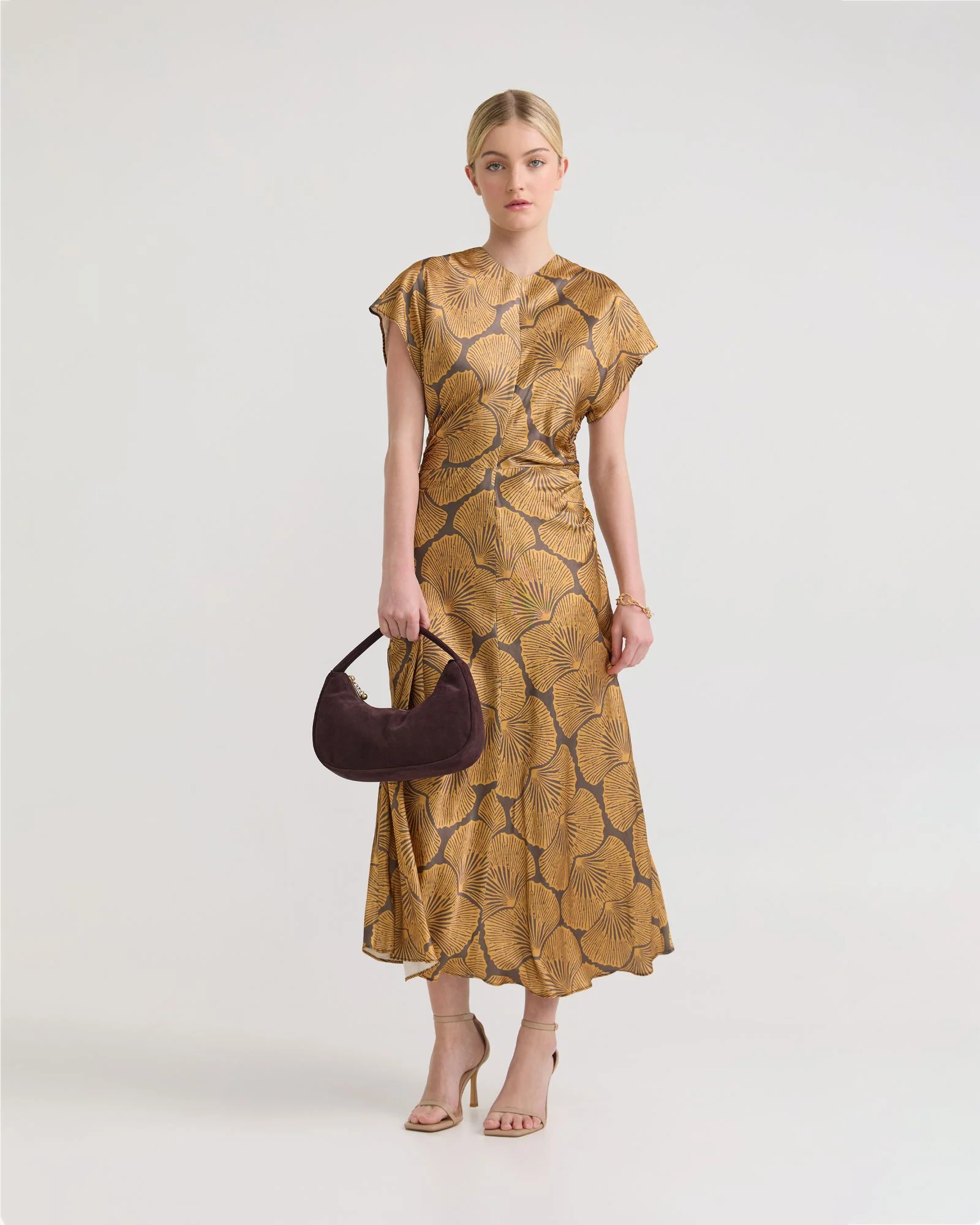 Fleur Printed Twill Dress