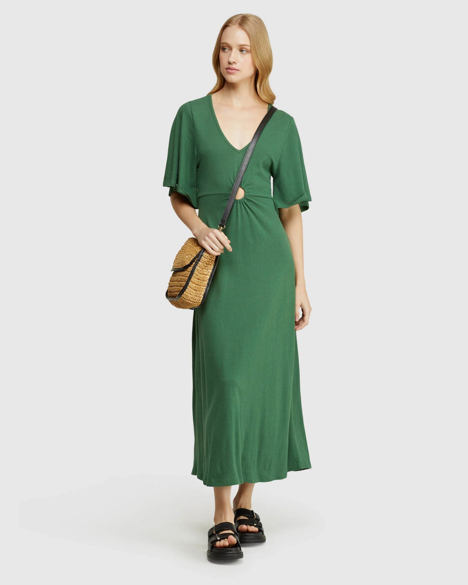Florence Keyhole Knit Maxi Dress - Image 5