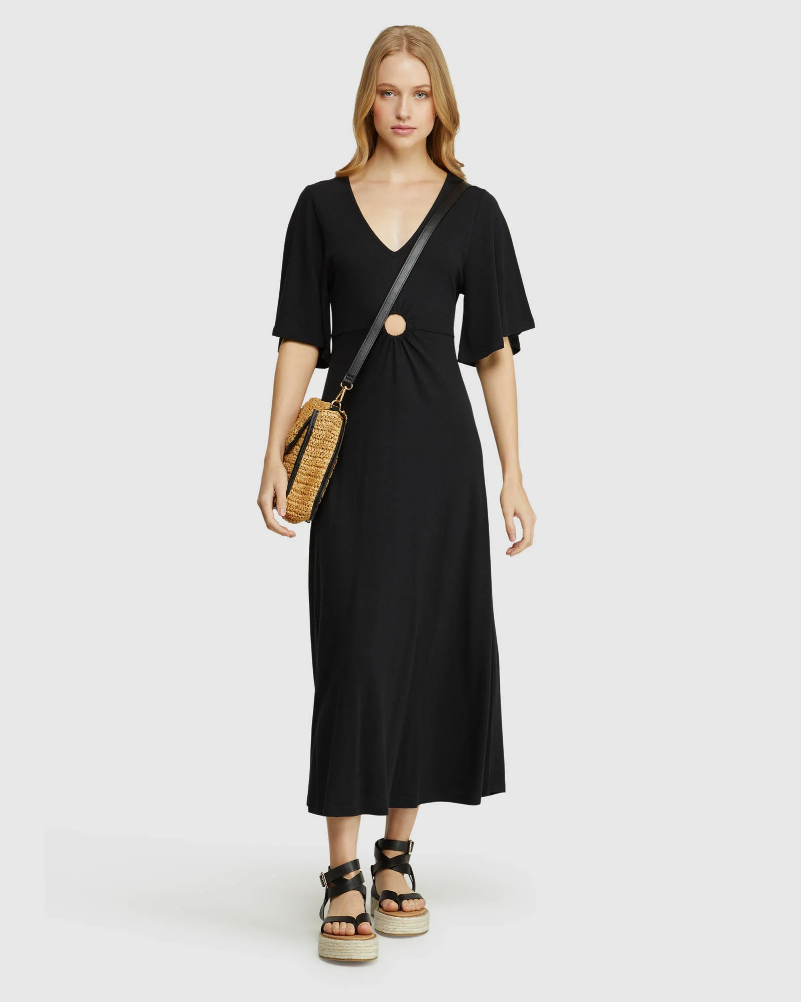 Florence Keyhole Knit Maxi Dress - Image 7
