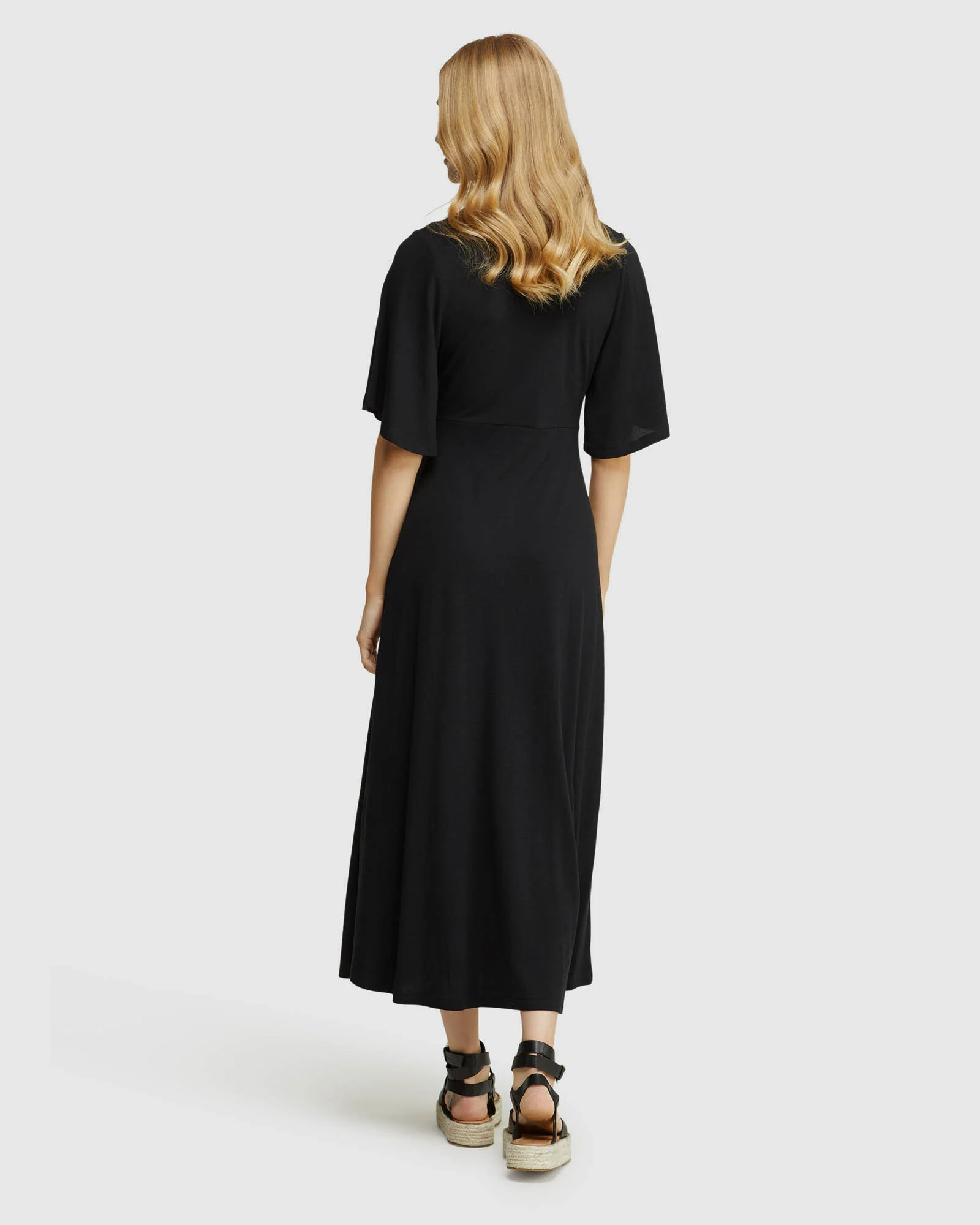 Florence Keyhole Knit Maxi Dress - Image 9