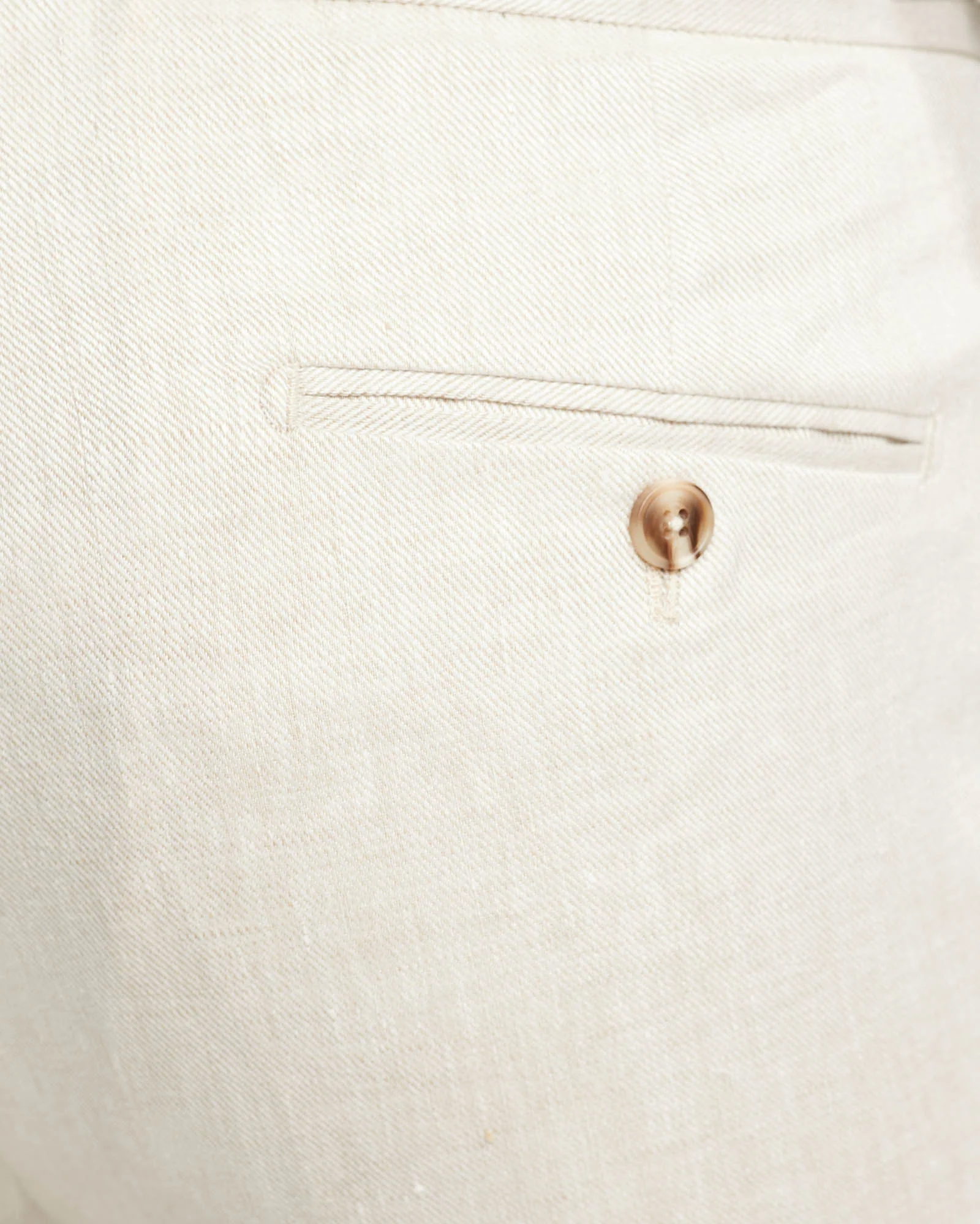 Folded Cuff Linen Trousers - Image 12