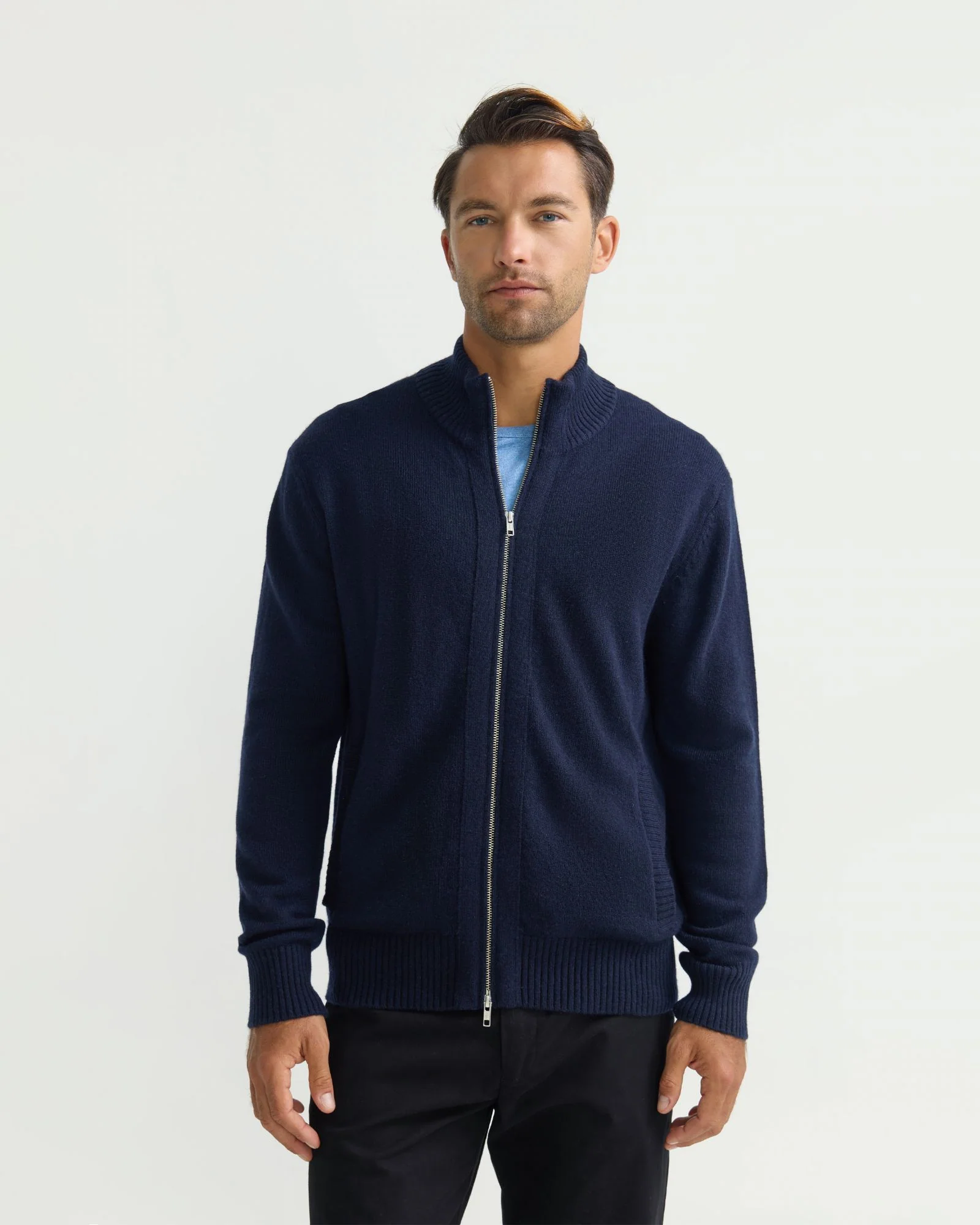 Frankie Zip Up Cardigan - Image 5
