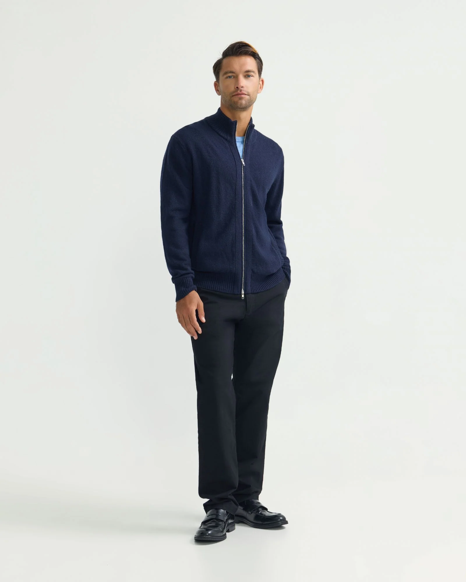 Frankie Zip Up Cardigan - Image 7