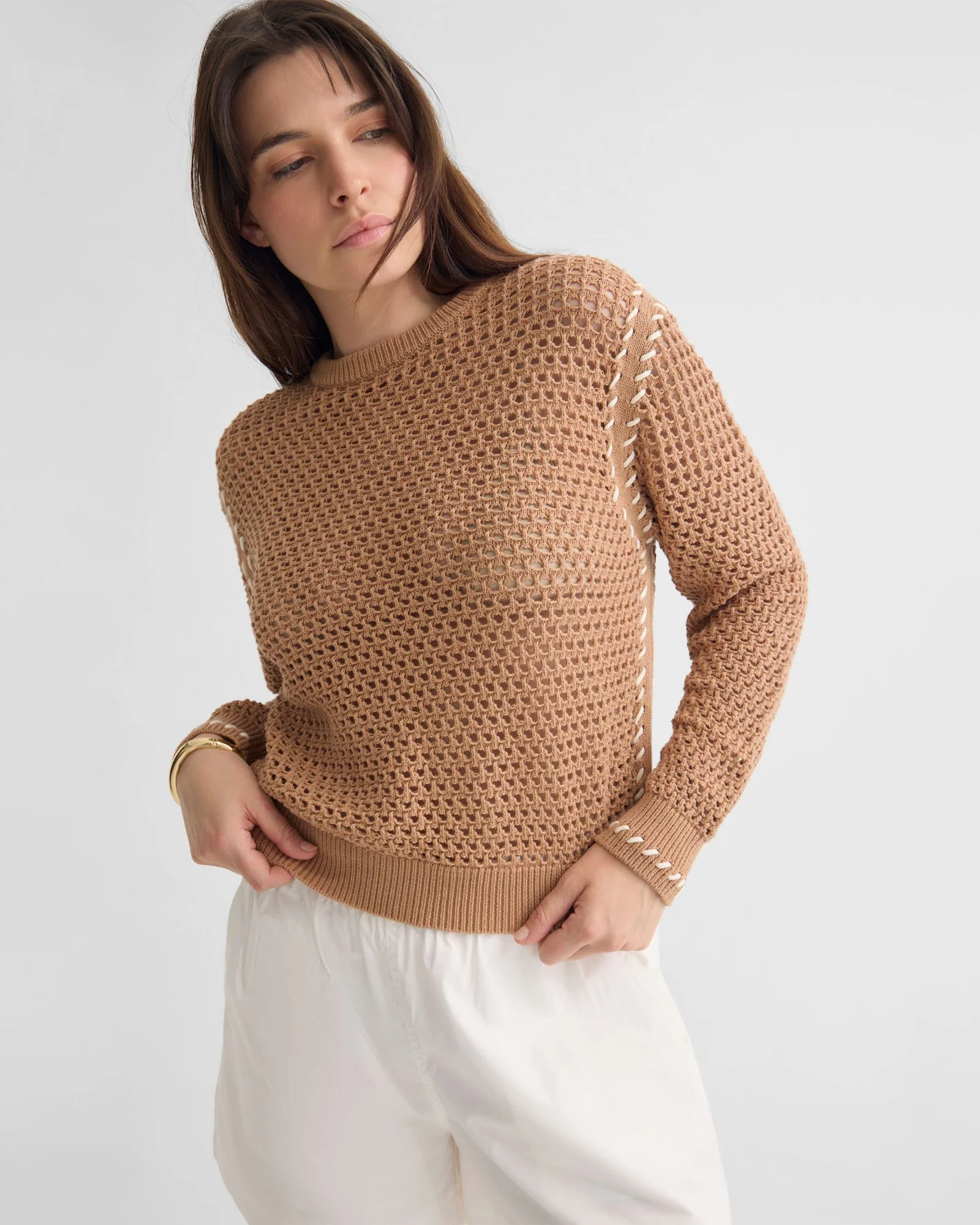 Gaby Cotton Crew Neck - Image 11