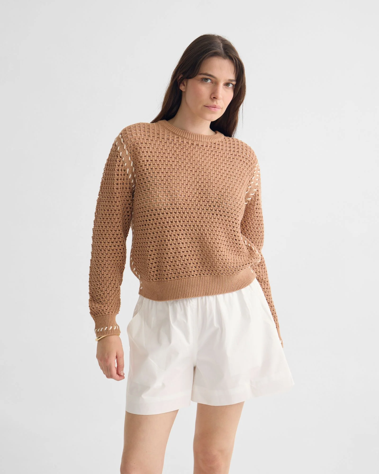Gaby Cotton Crew Neck - Image 12