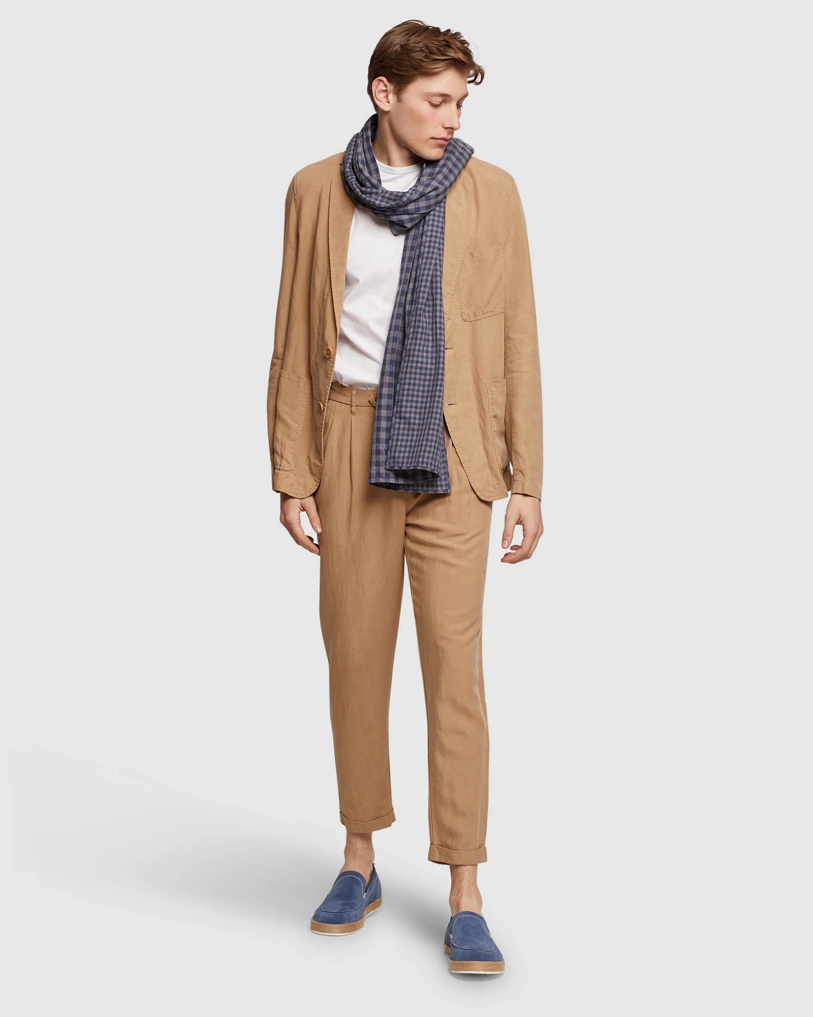 Garrad Tencel Linen Casual Pants - Image 11