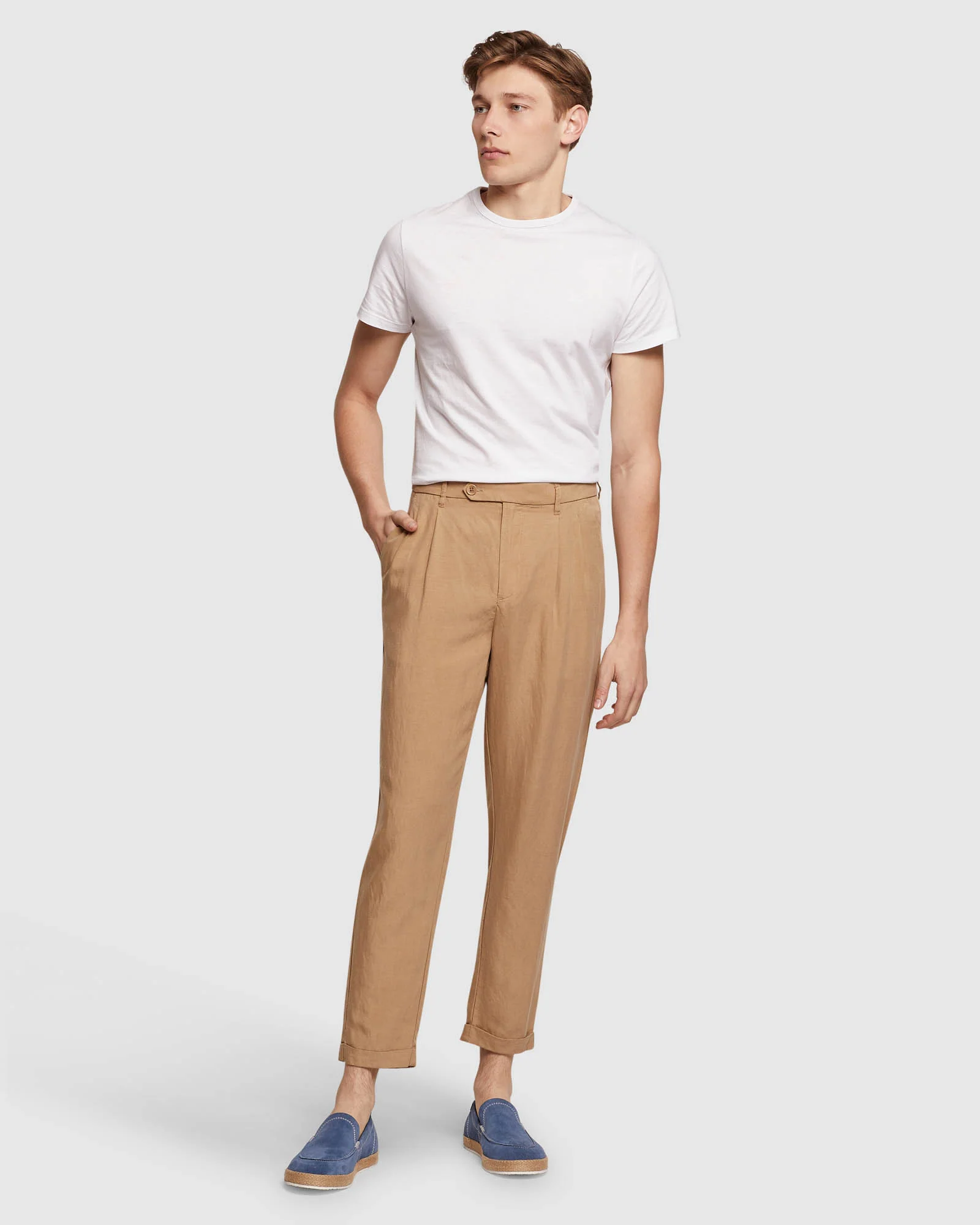 Garrad Tencel Linen Casual Pants - Image 13
