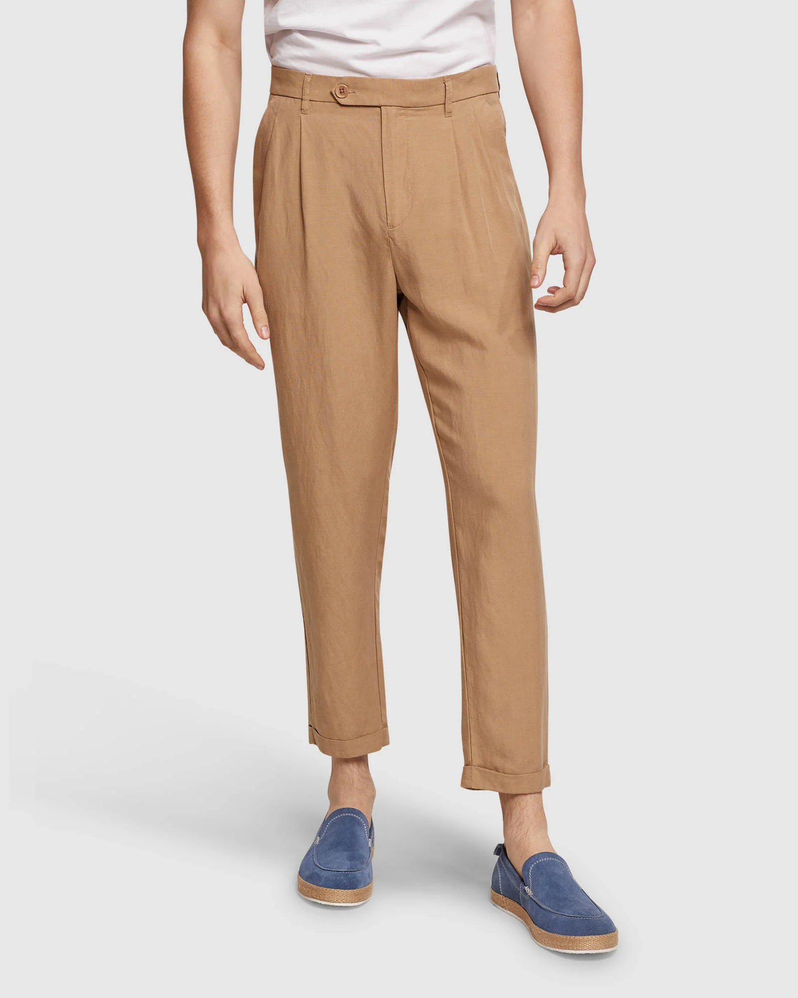 Garrad Tencel Linen Casual Pants - Image 7
