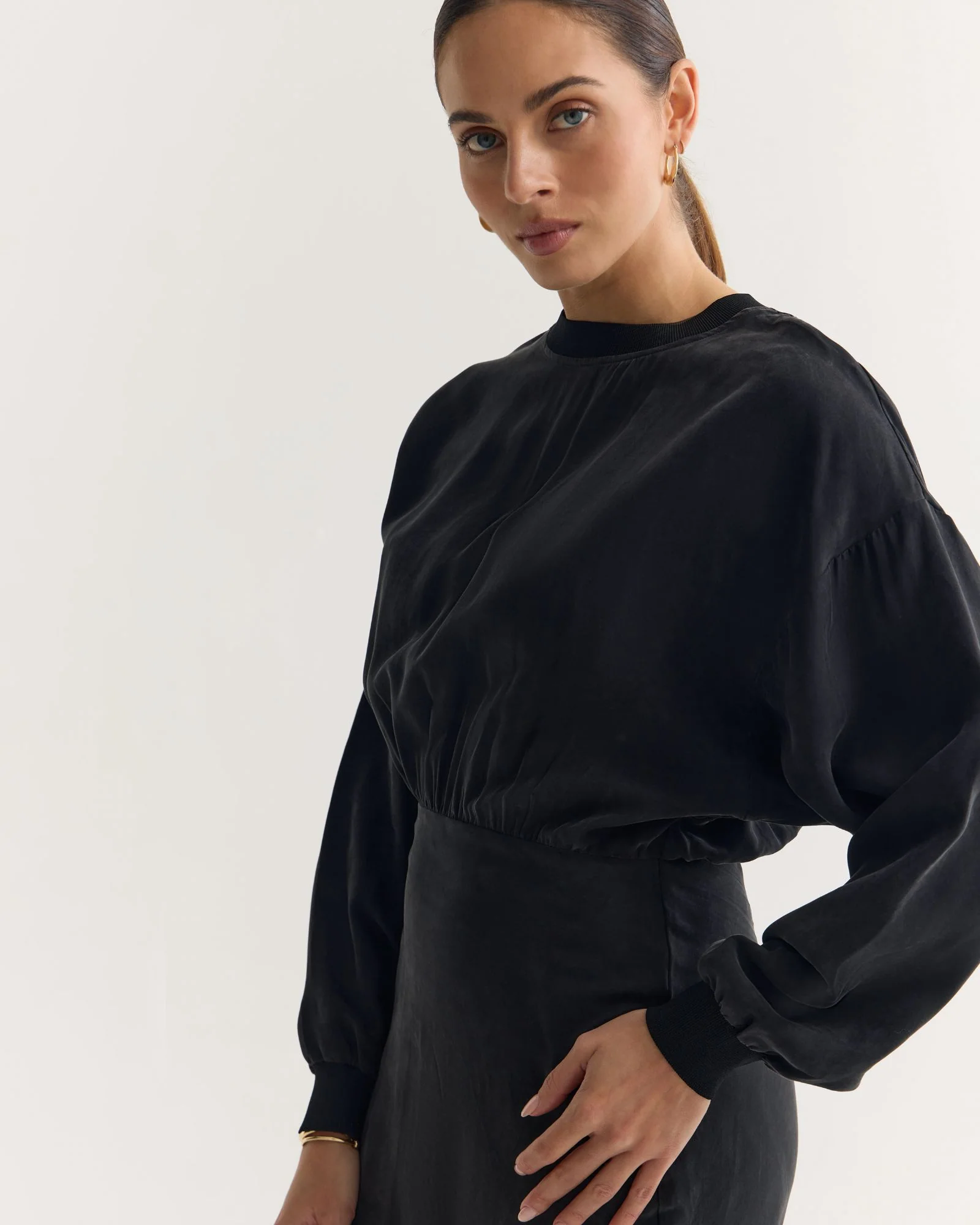 Georgina Cupro Dress - Image 10