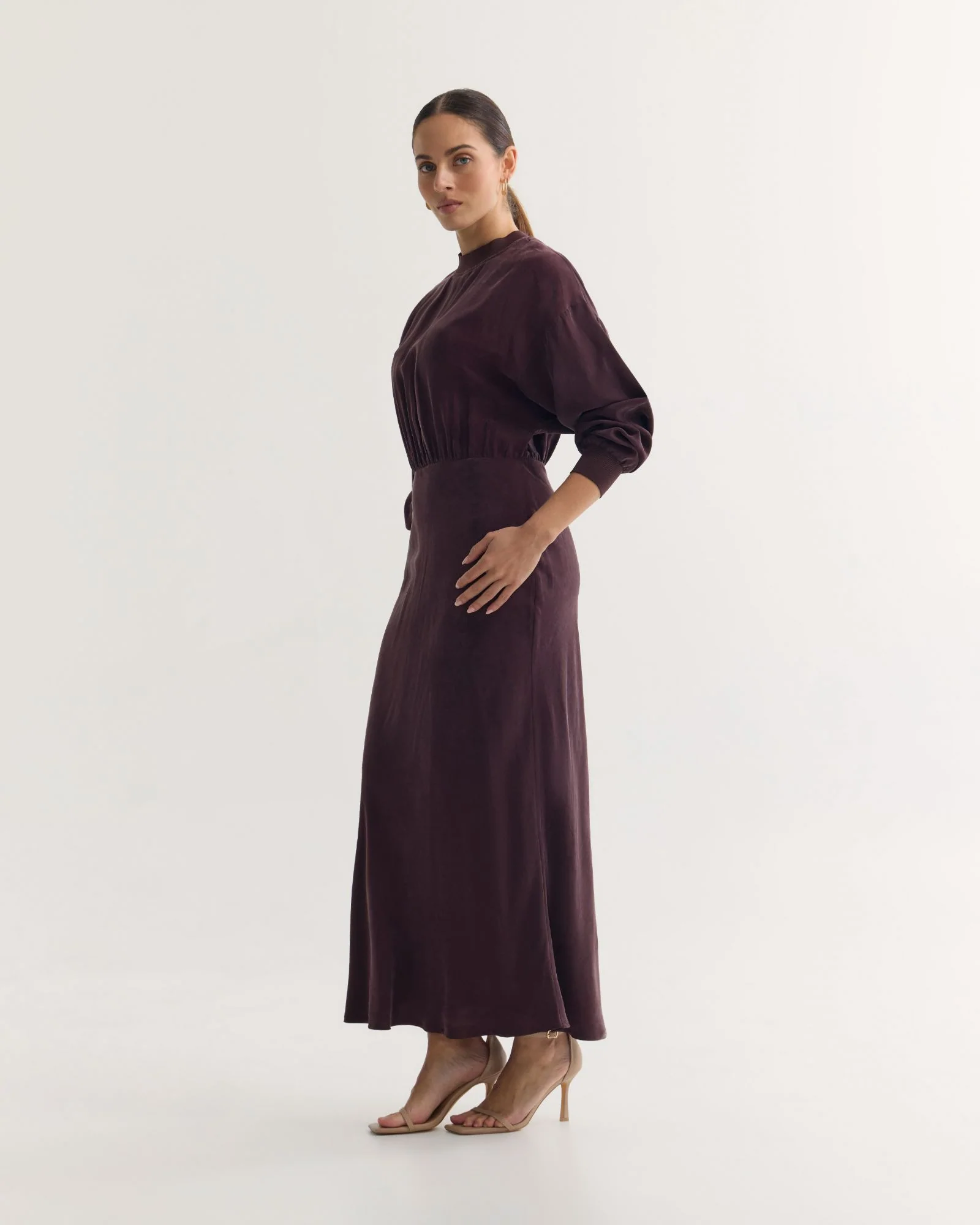 Georgina Cupro Dress - Image 2