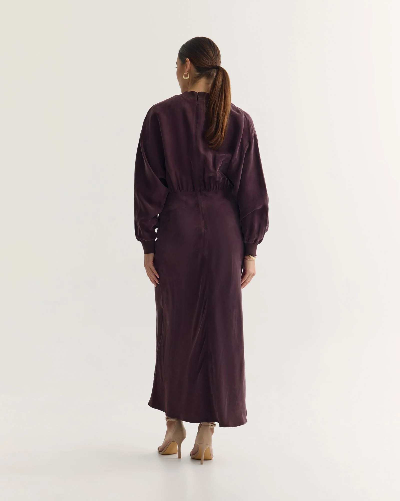 Georgina Cupro Dress - Image 3