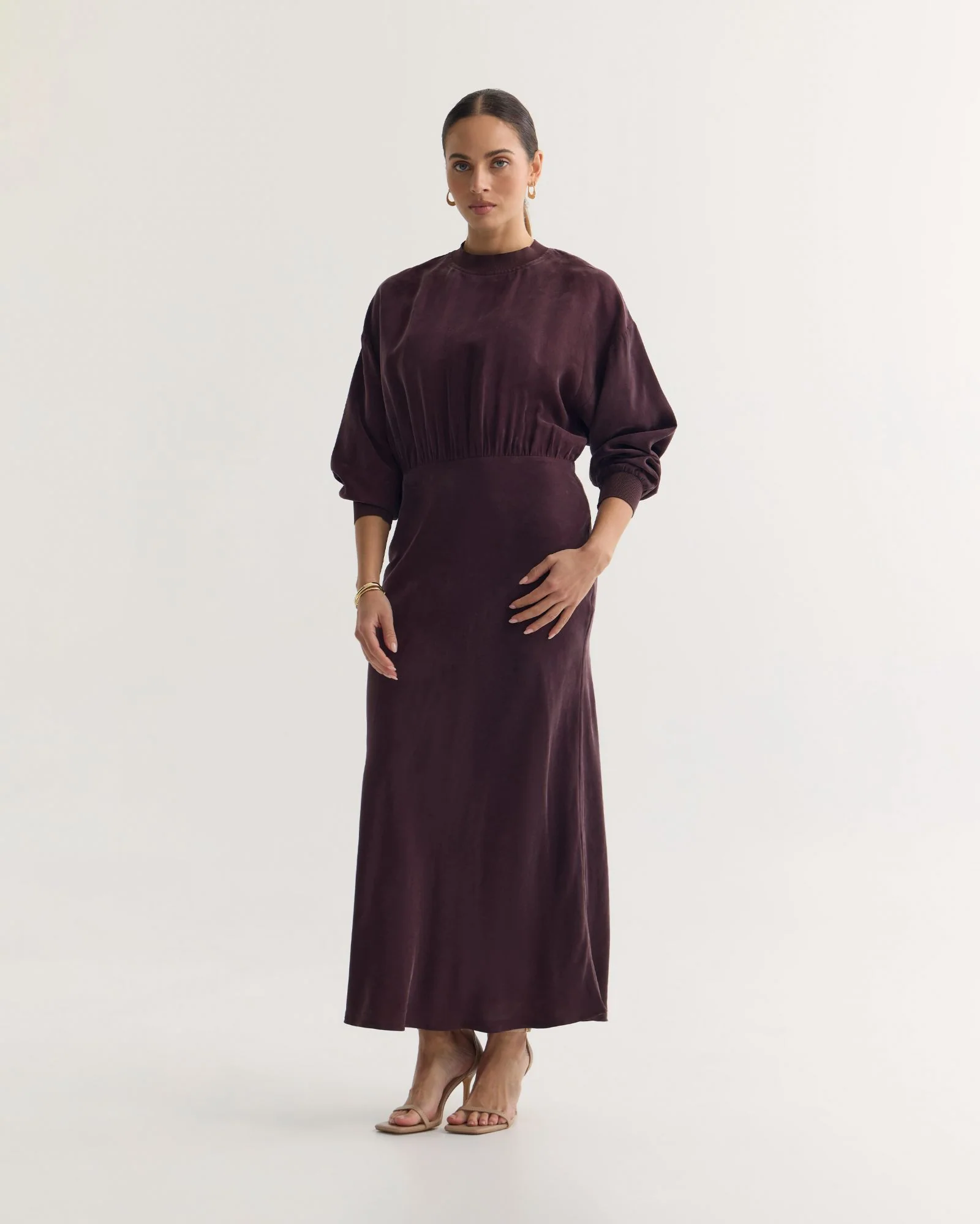 Georgina Cupro Dress - Image 5
