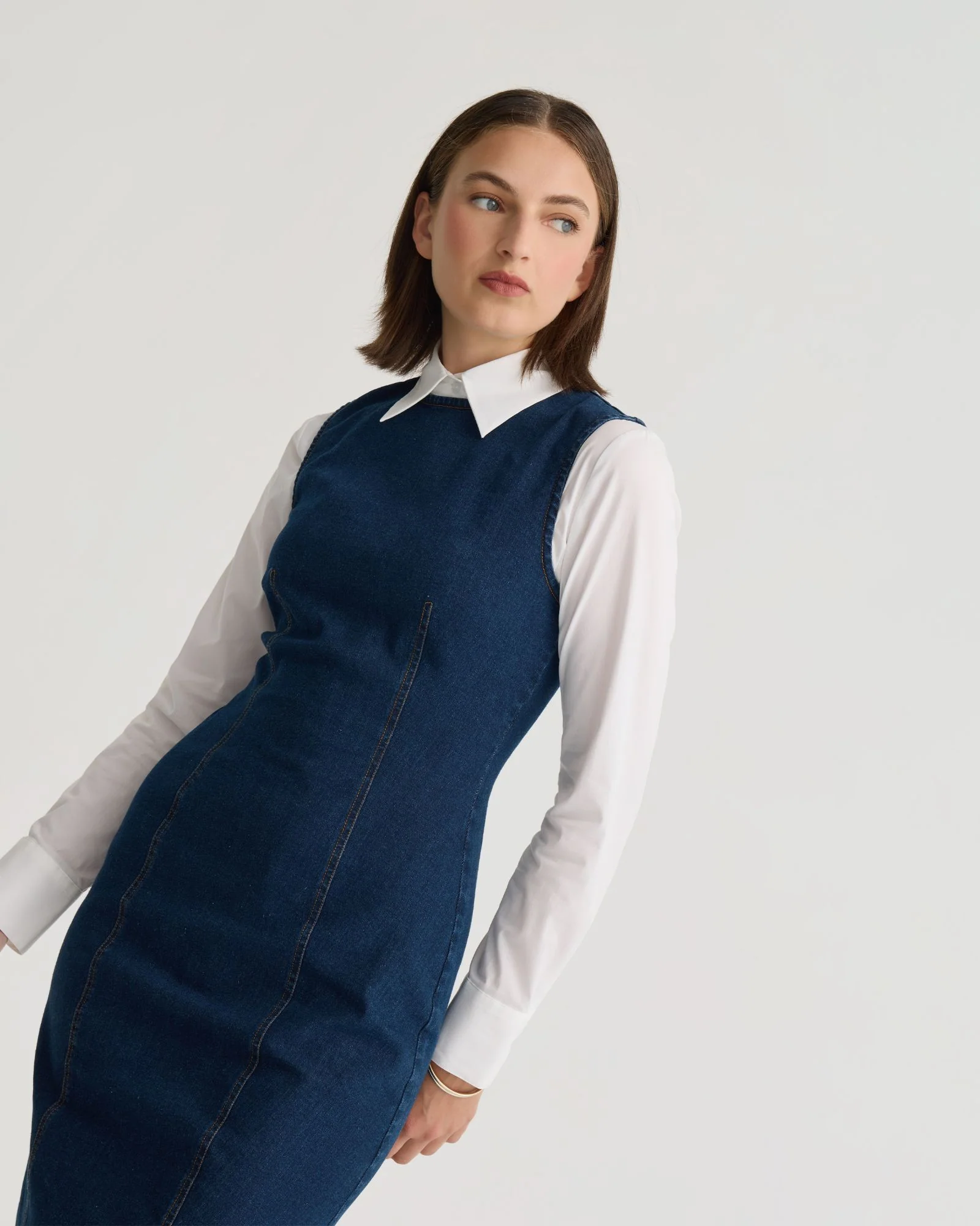 Gigi Denim Dress - Image 4