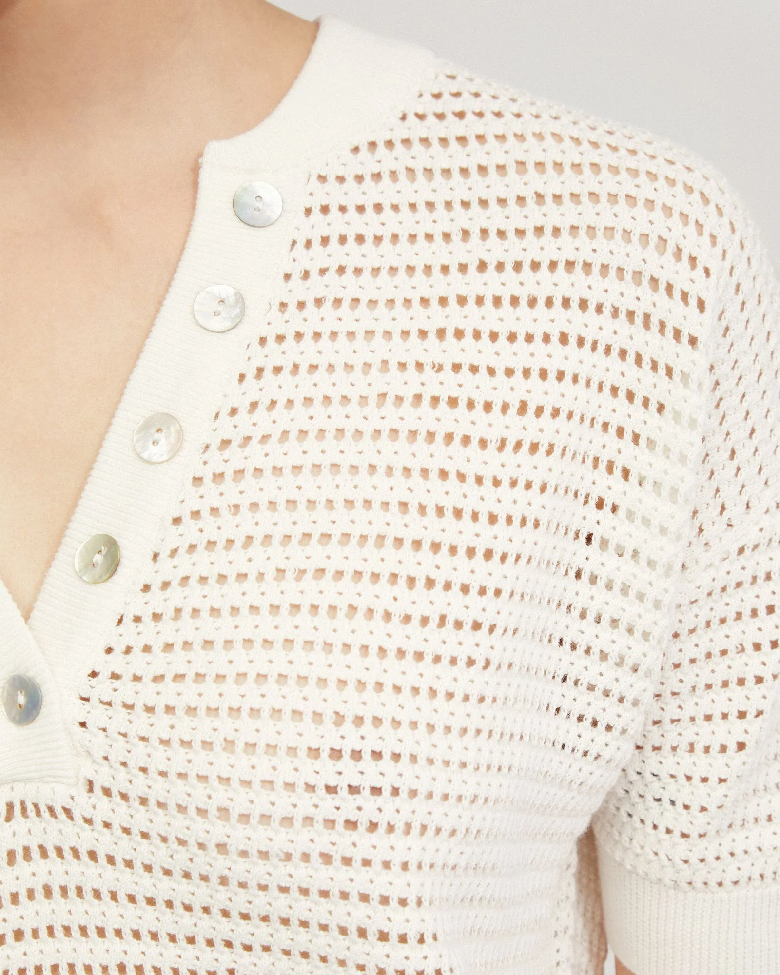 Gita Knitted Button Top - Image 13