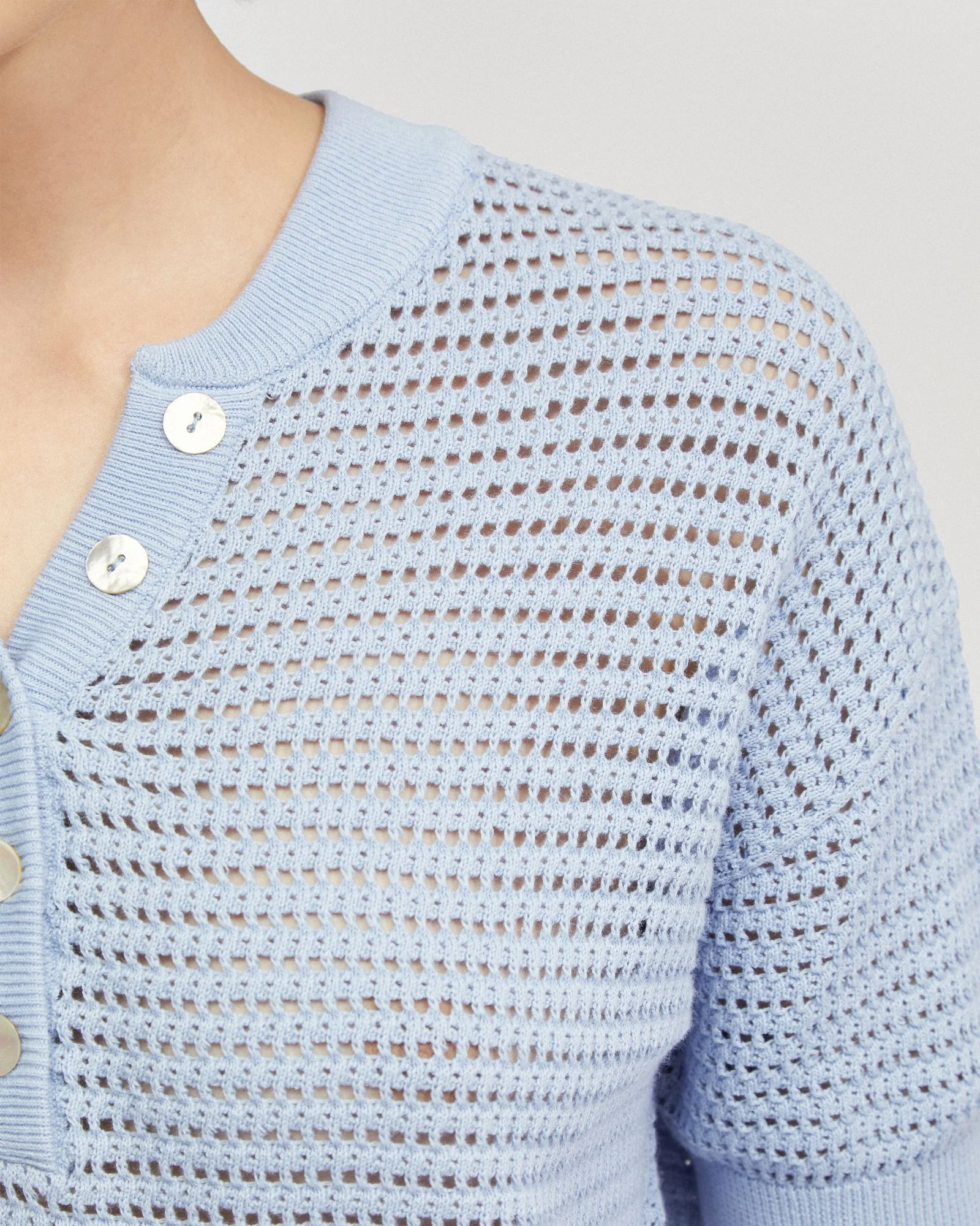 Gita Knitted Button Top - Image 6