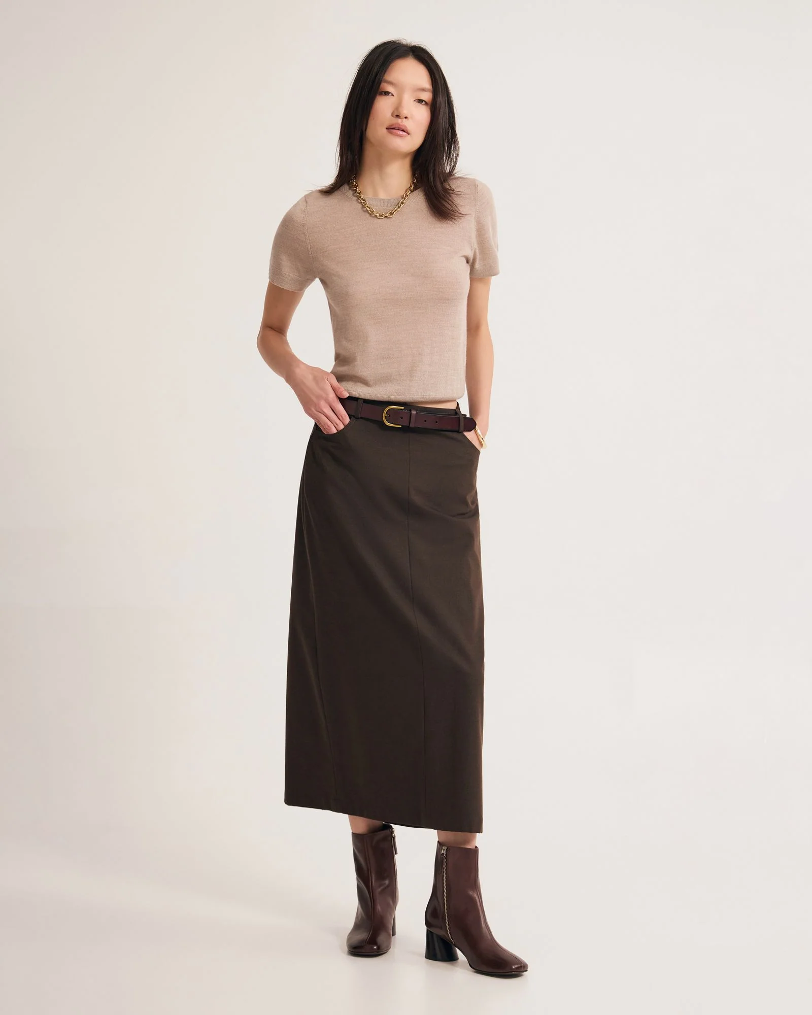 Grace Short Sleeve Merino Knit - Image 18