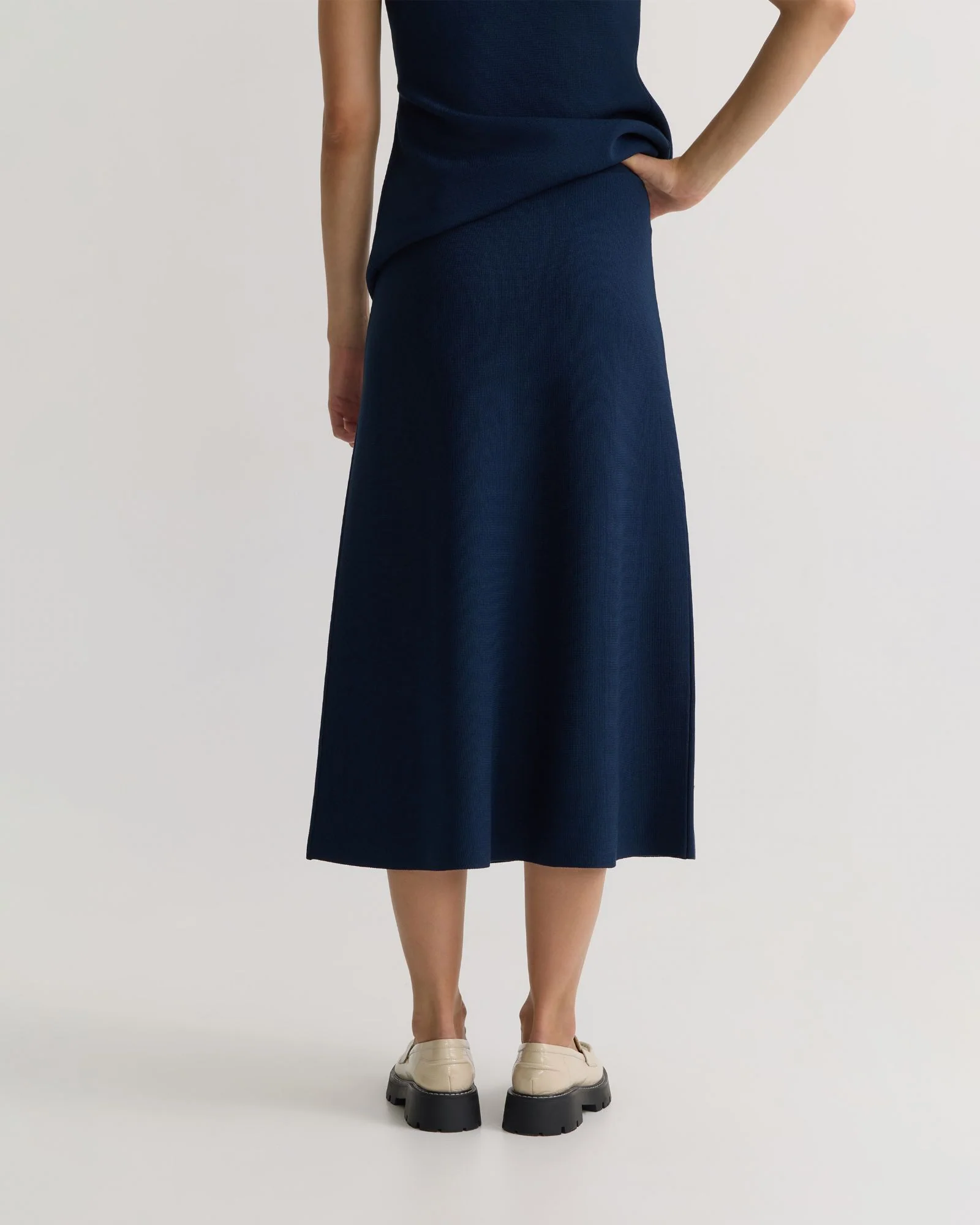Gracie Knitted Midi Skirt - Image 3