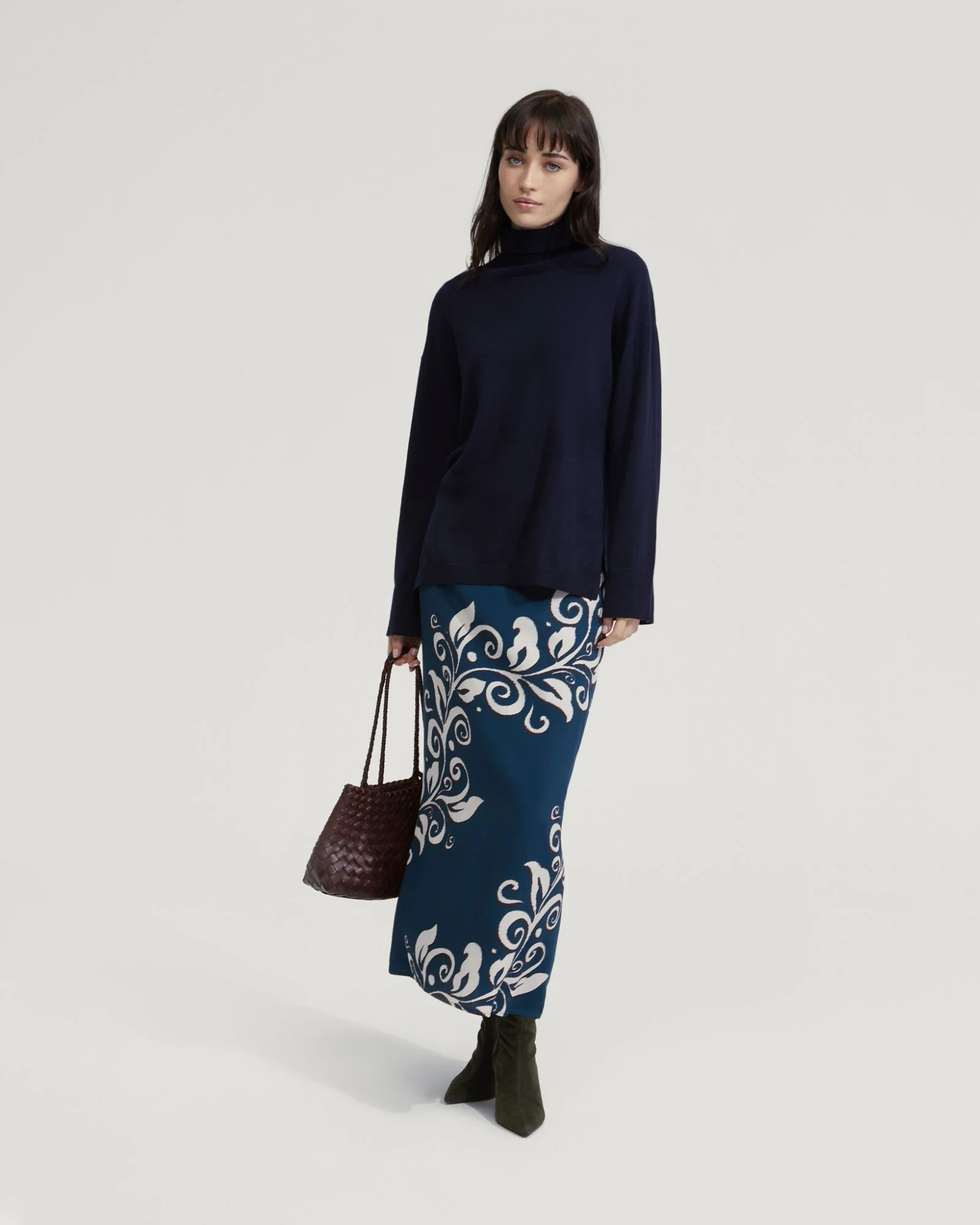 Grechen Floral Print Skirt - Image 5