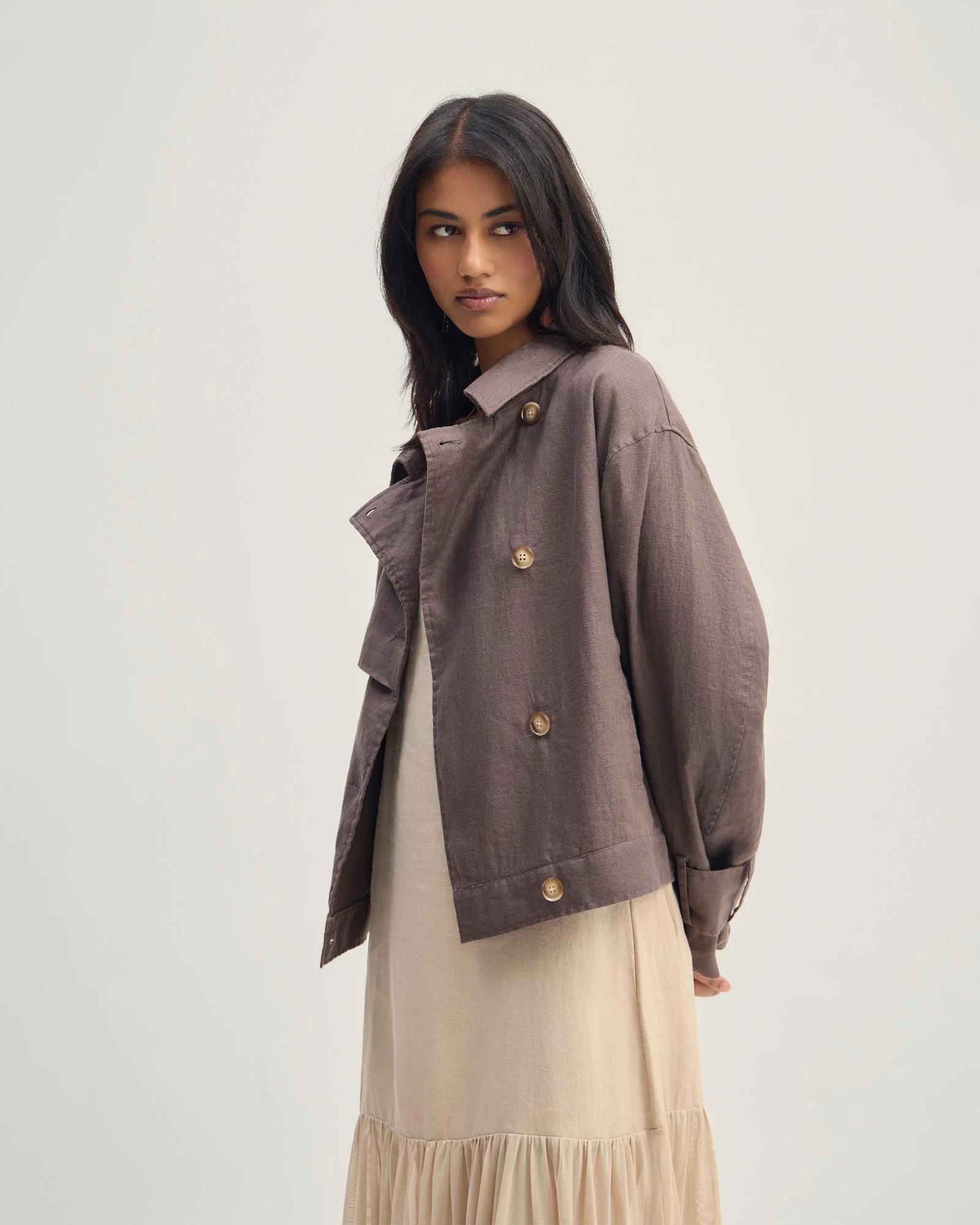 Griffin Linen Bomber - Image 11