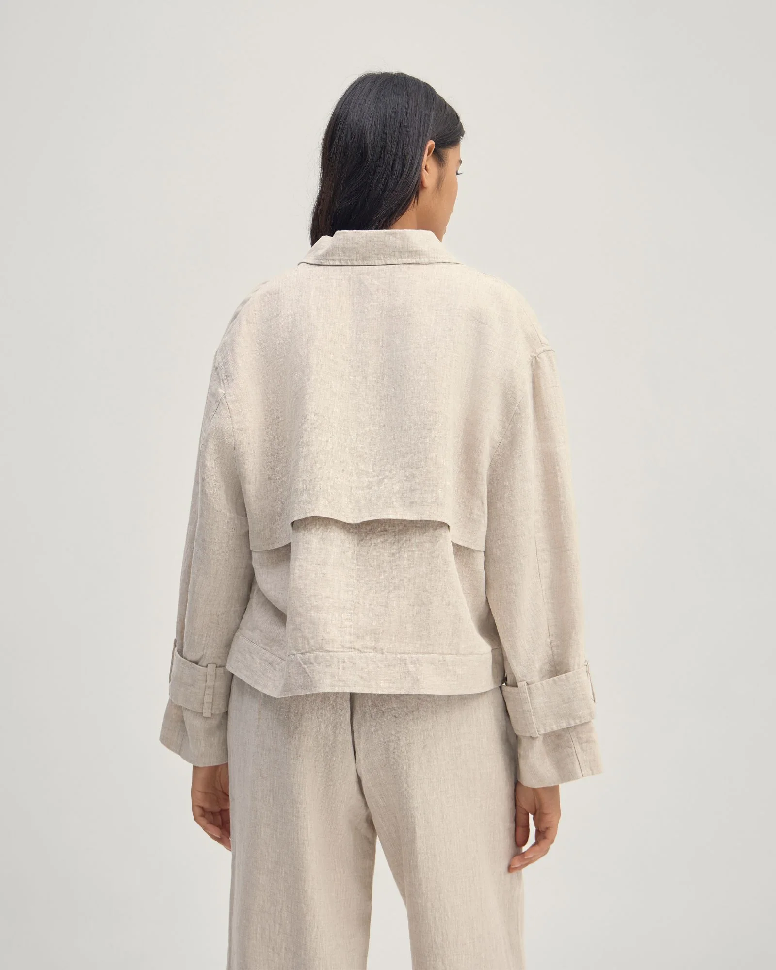Griffin Linen Bomber - Image 3