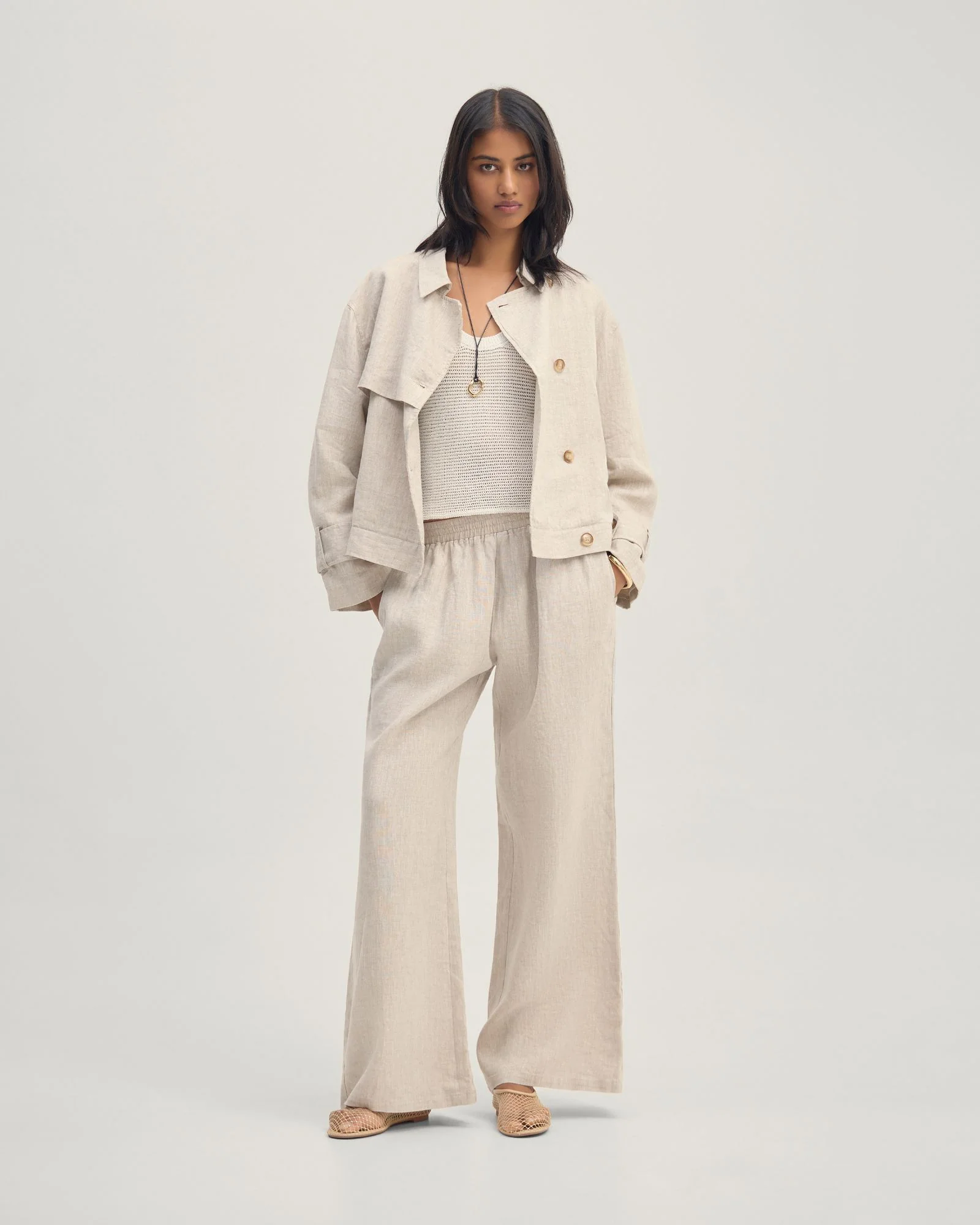 Griffin Linen Bomber - Image 5