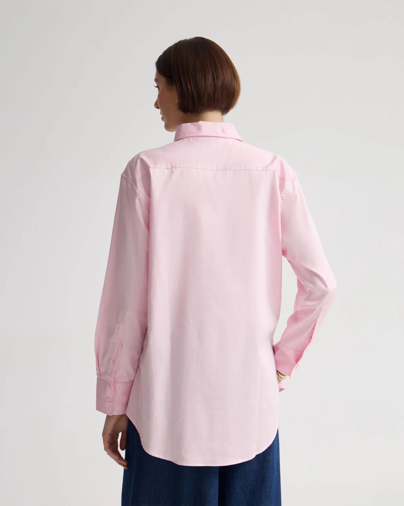 Hailey Oversize Cotton Shirt - Image 10