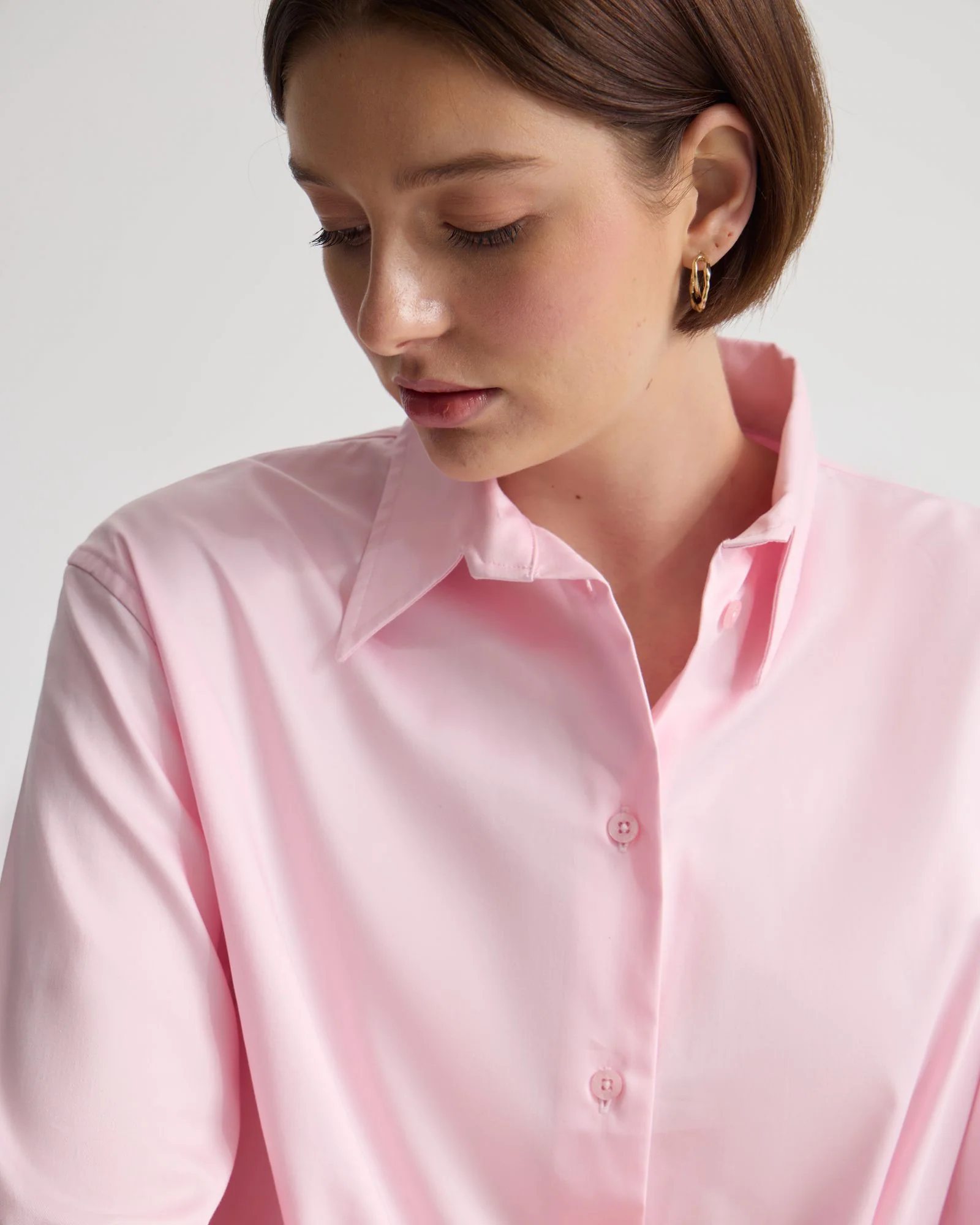 Hailey Oversize Cotton Shirt - Image 11