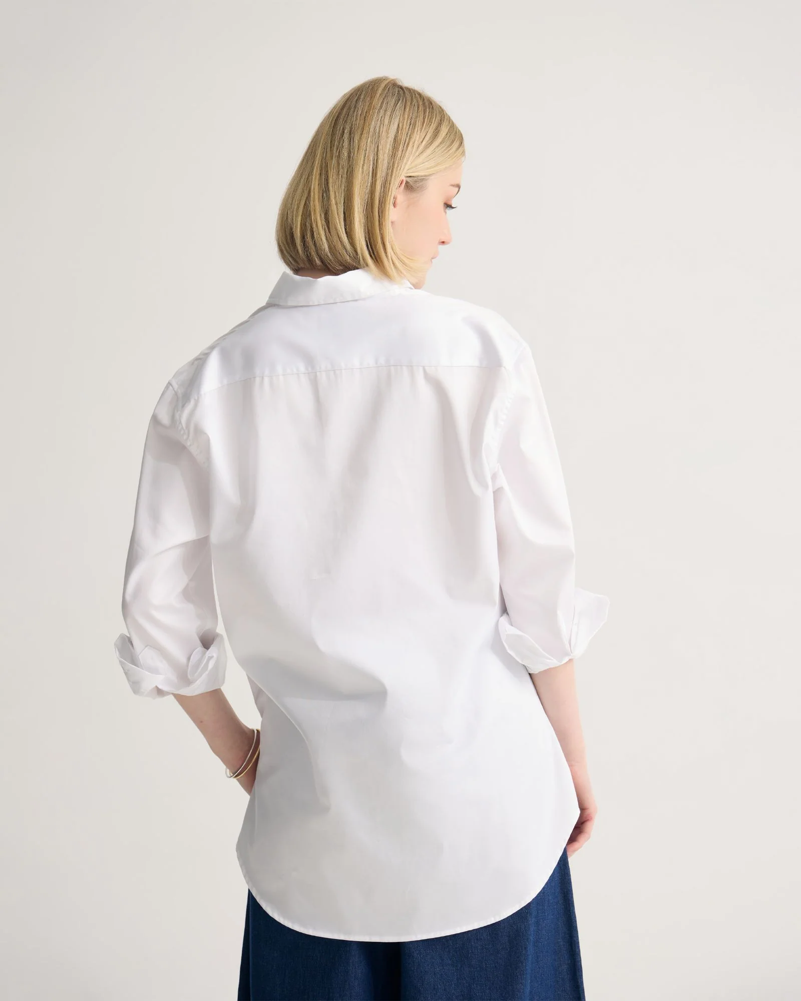 Hailey Oversize Cotton Shirt - Image 16