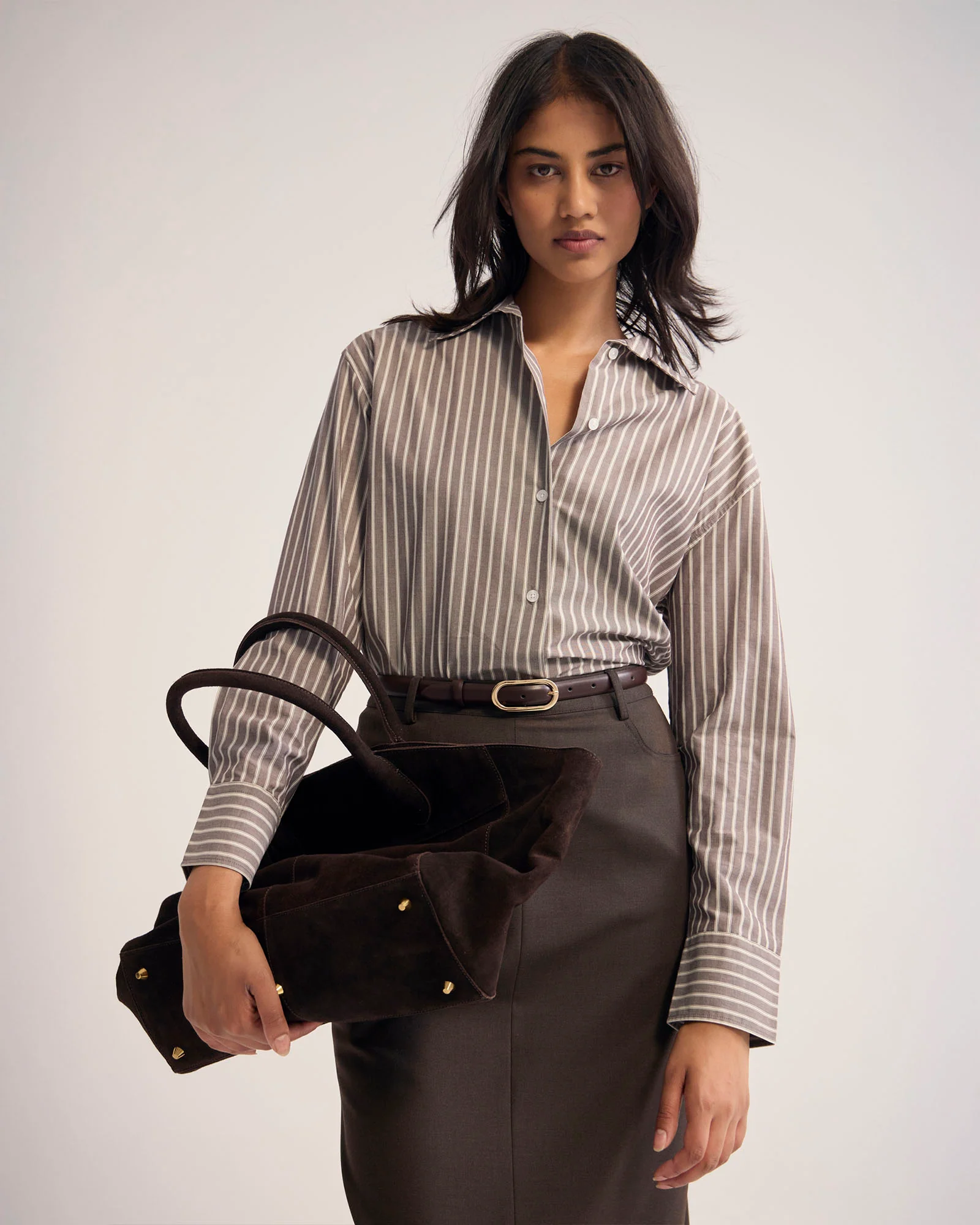 Hailey Striped Euro Fabric Shirt - Image 2