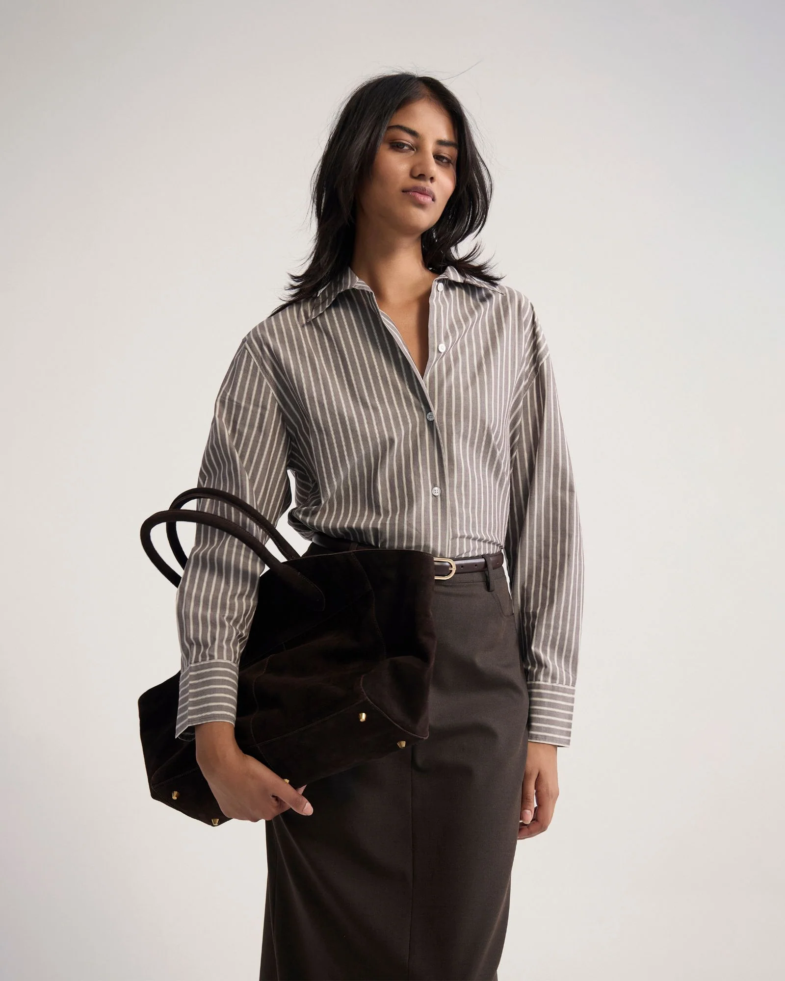 Hailey Striped Euro Fabric Shirt - Image 8