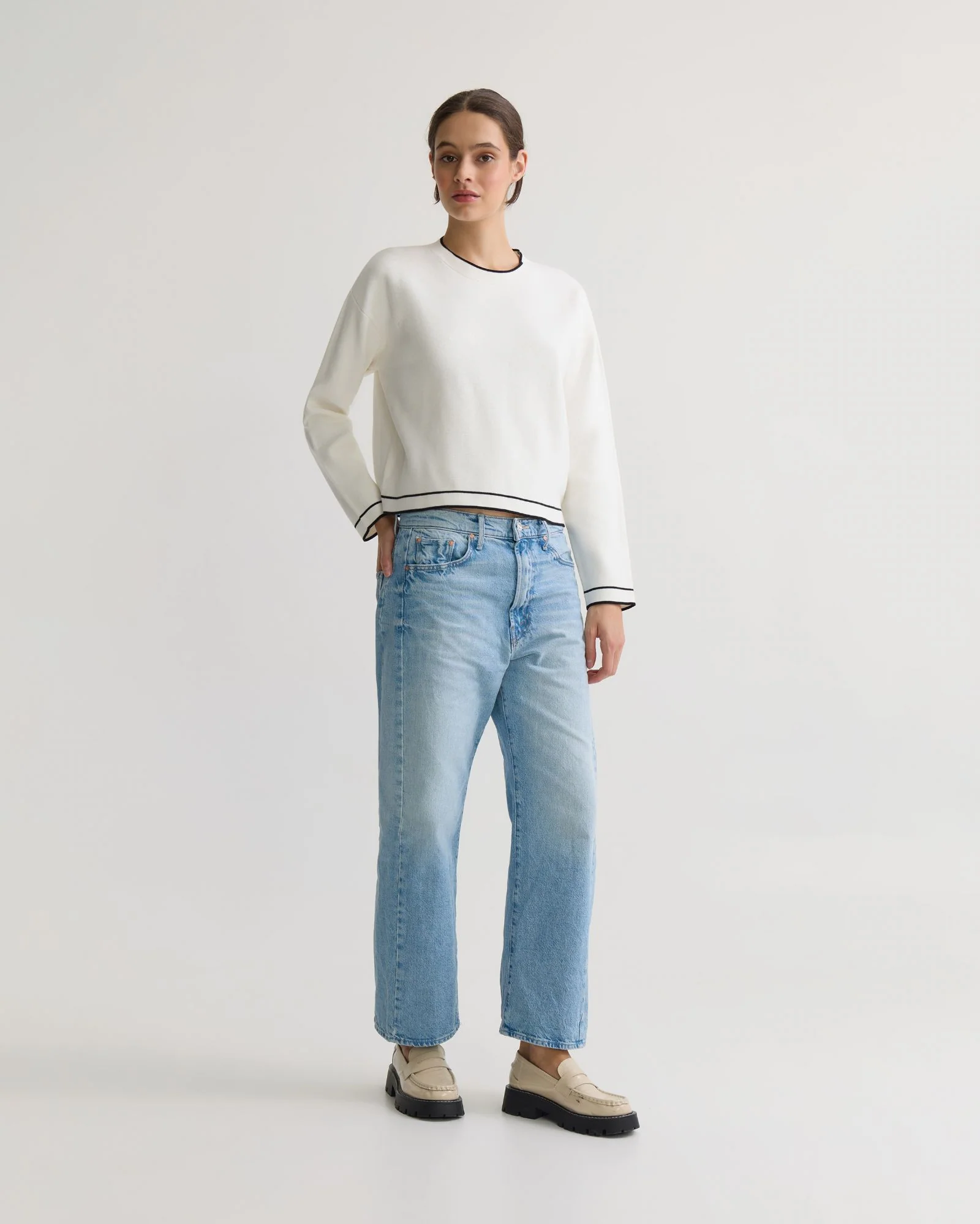 Harper Contrast Trim Knit - Image 10