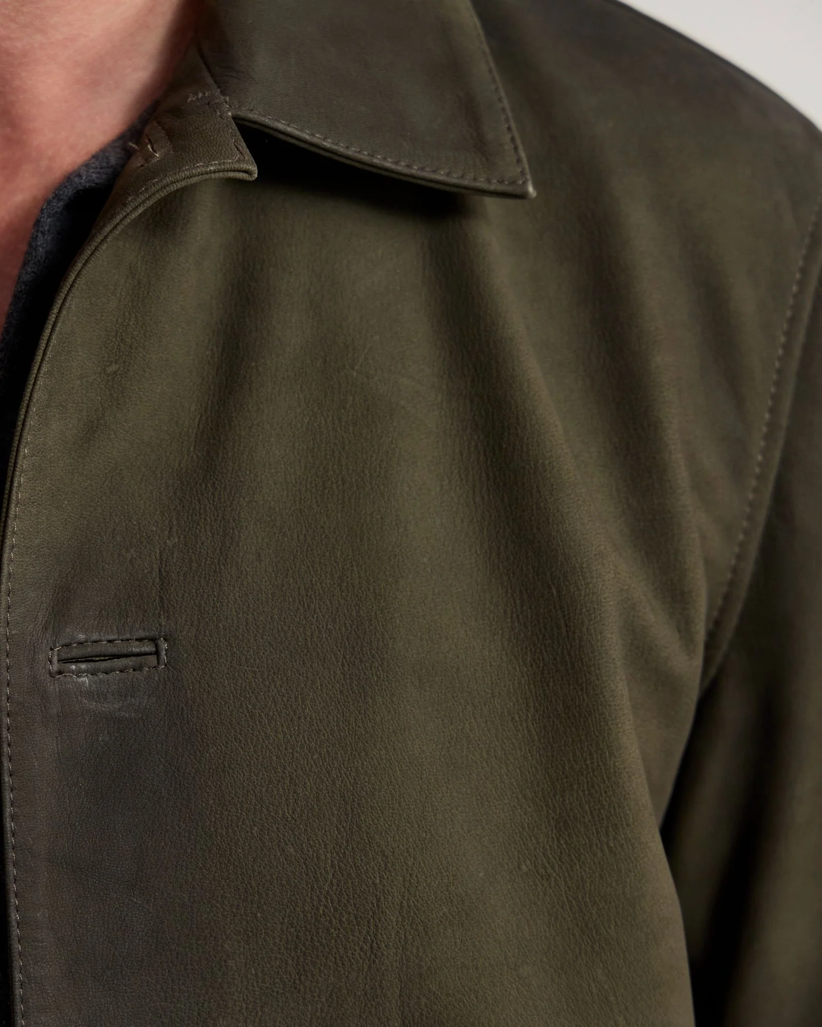 Harry Goat Suede Jacket - Image 7