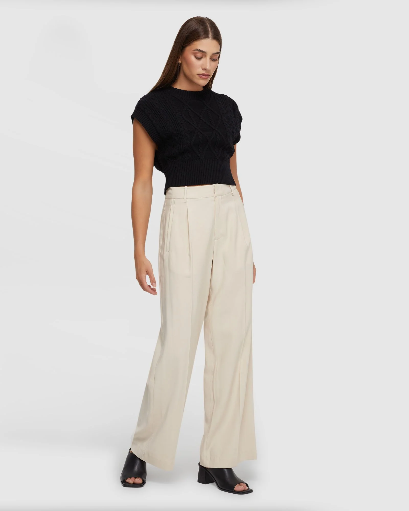 Hazel Wide Leg Trousers - Image 12