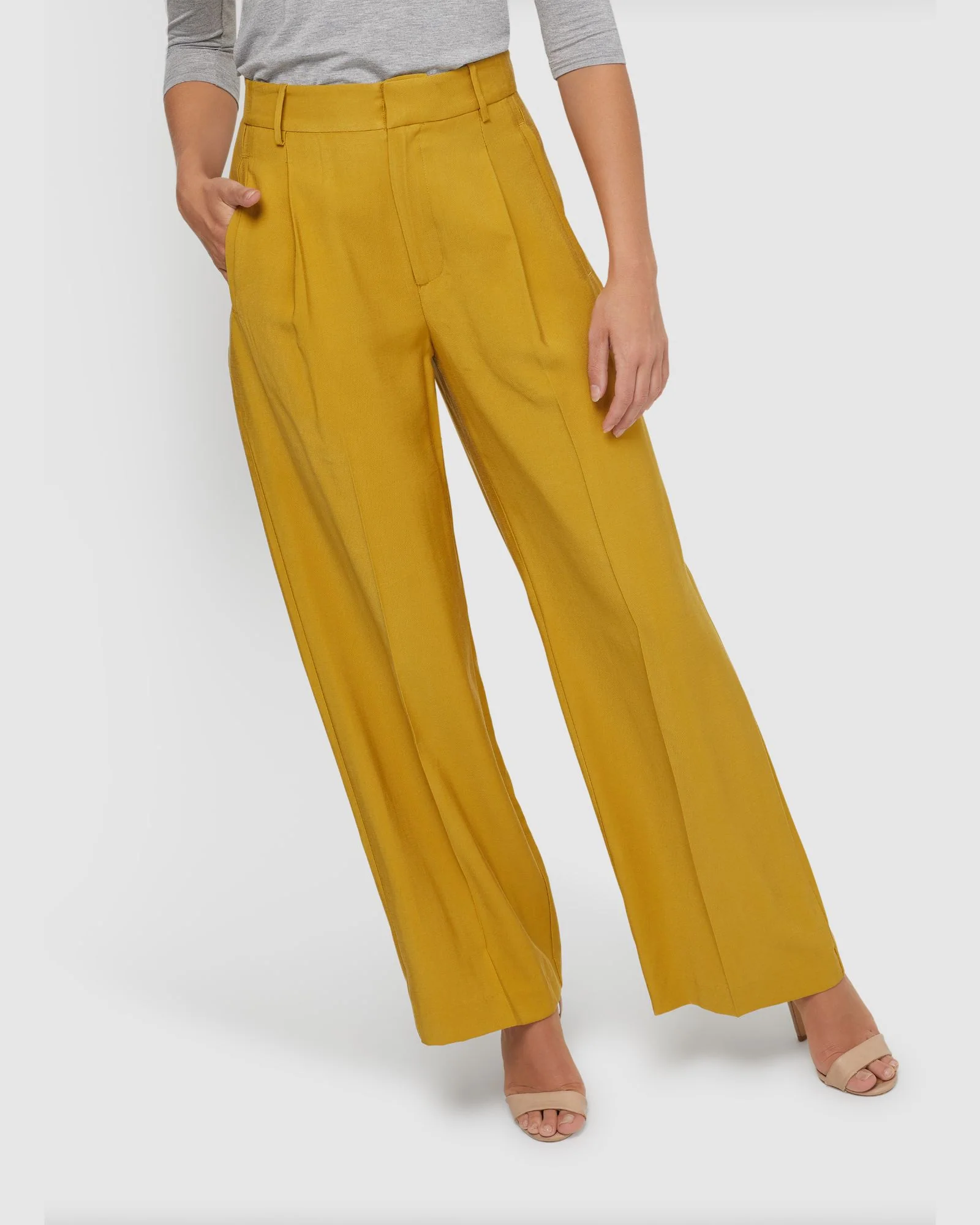 Hazel Wide Leg Trousers - Image 17