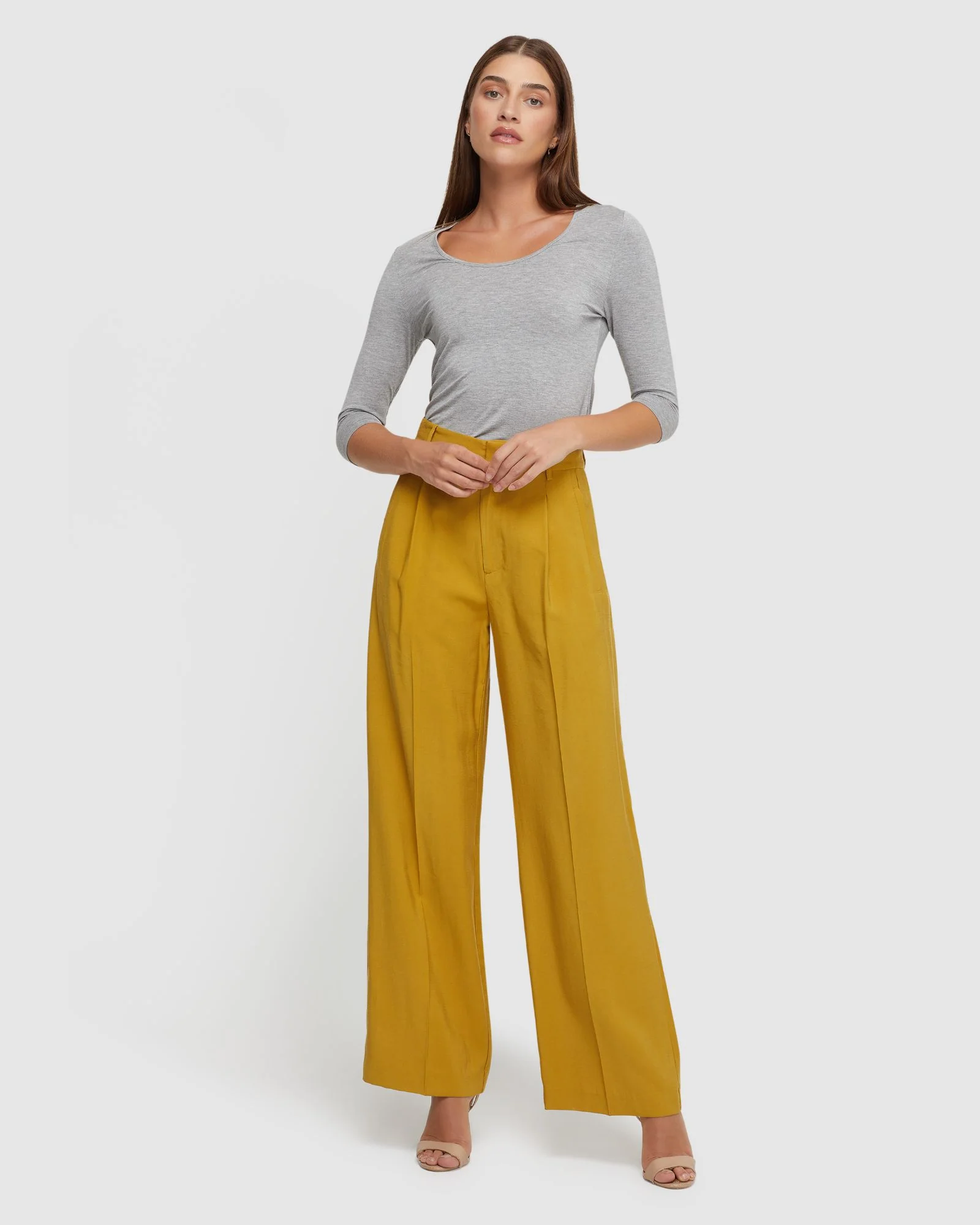 Hazel Wide Leg Trousers - Image 18