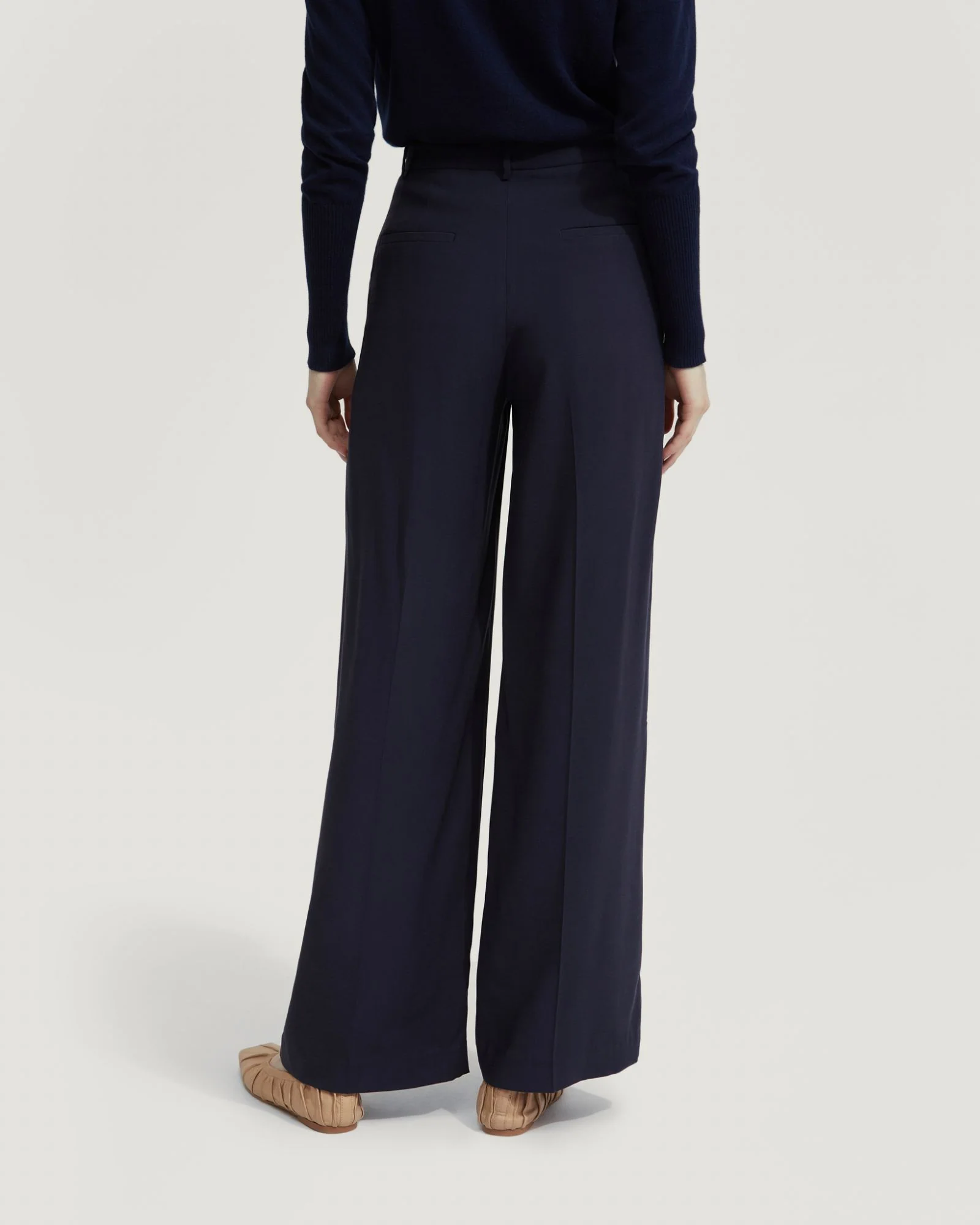 Hazel Wide Leg Trousers - Image 3