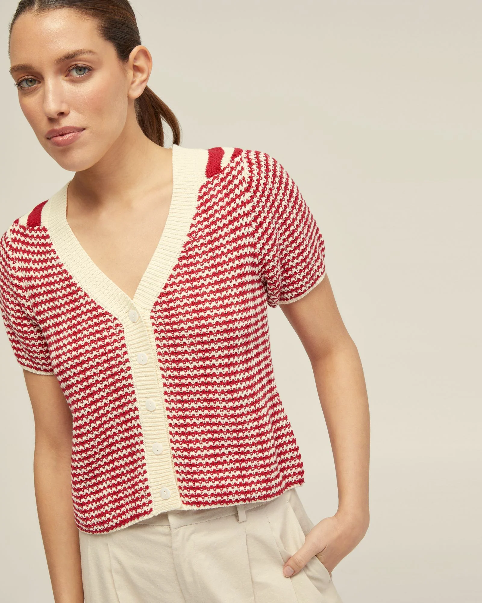 Heidi Cotton Cardigan - Image 10