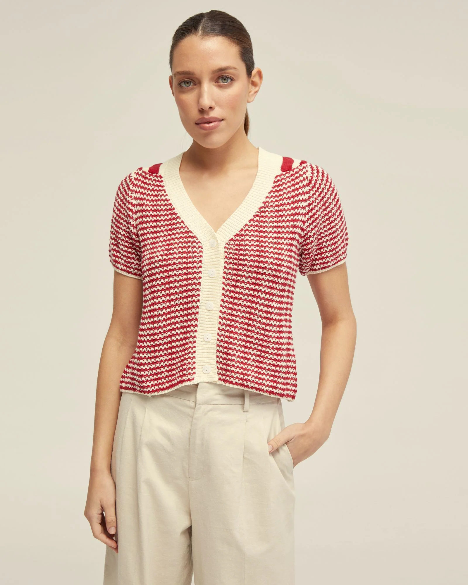 Heidi Cotton Cardigan - Image 11
