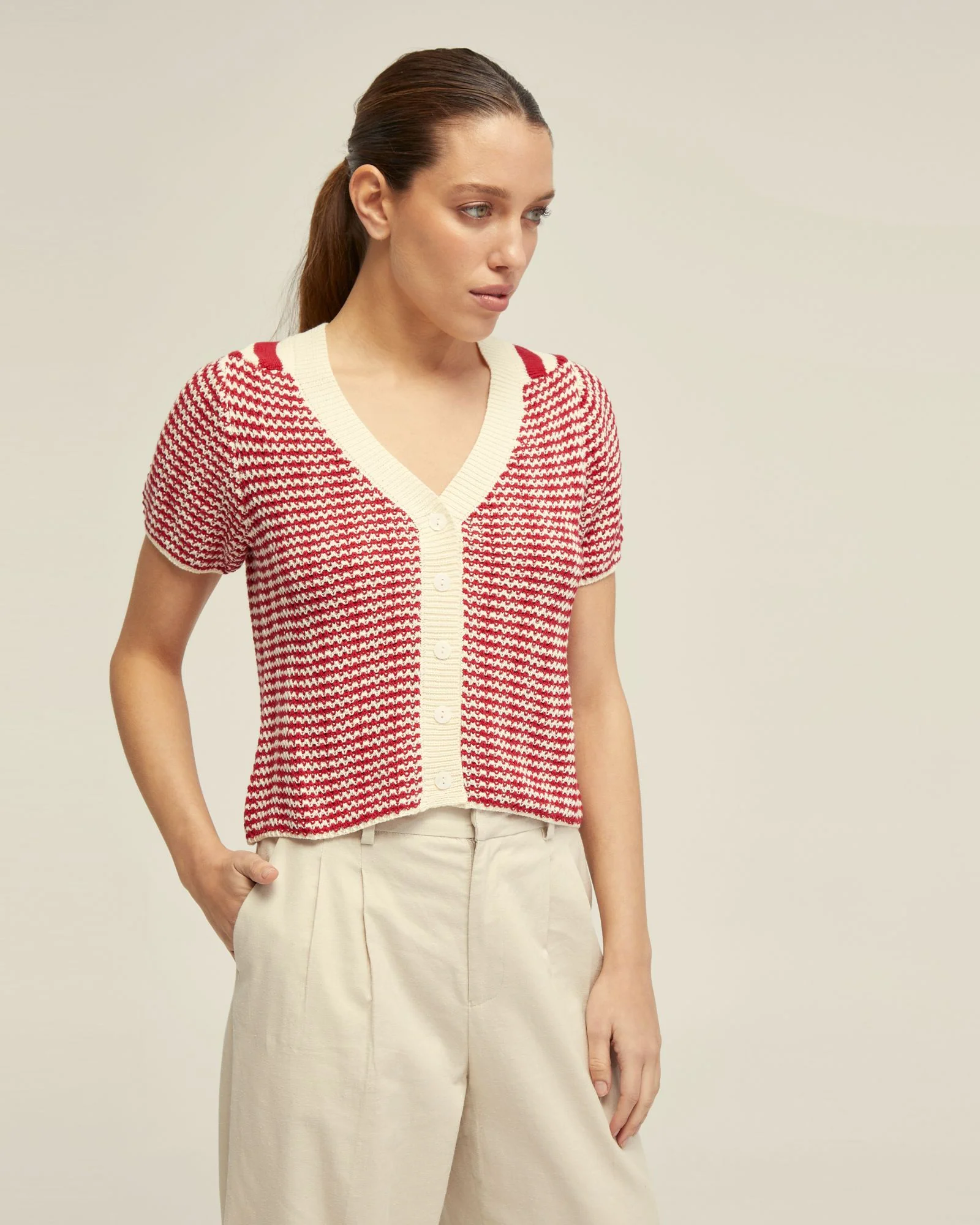Heidi Cotton Cardigan - Image 8