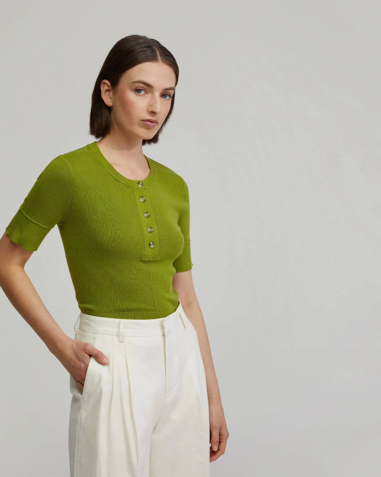 Helena Button Front Knit - Image 4